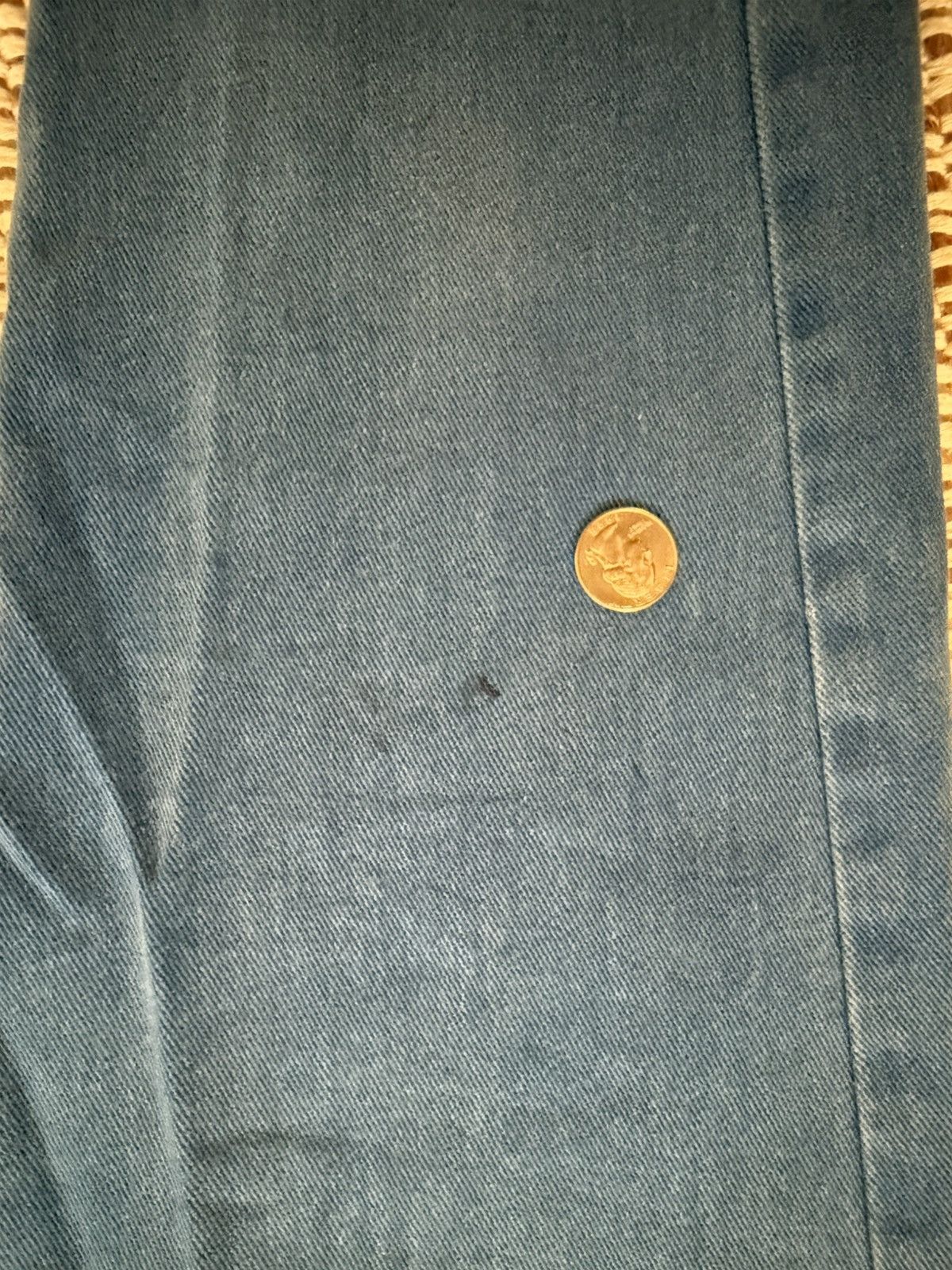 Versace Jeans Couture Vintage Versace Jeans Couture Cornflower Blue Jeans Size US 30 / EU 46 - 5 Thumbnail