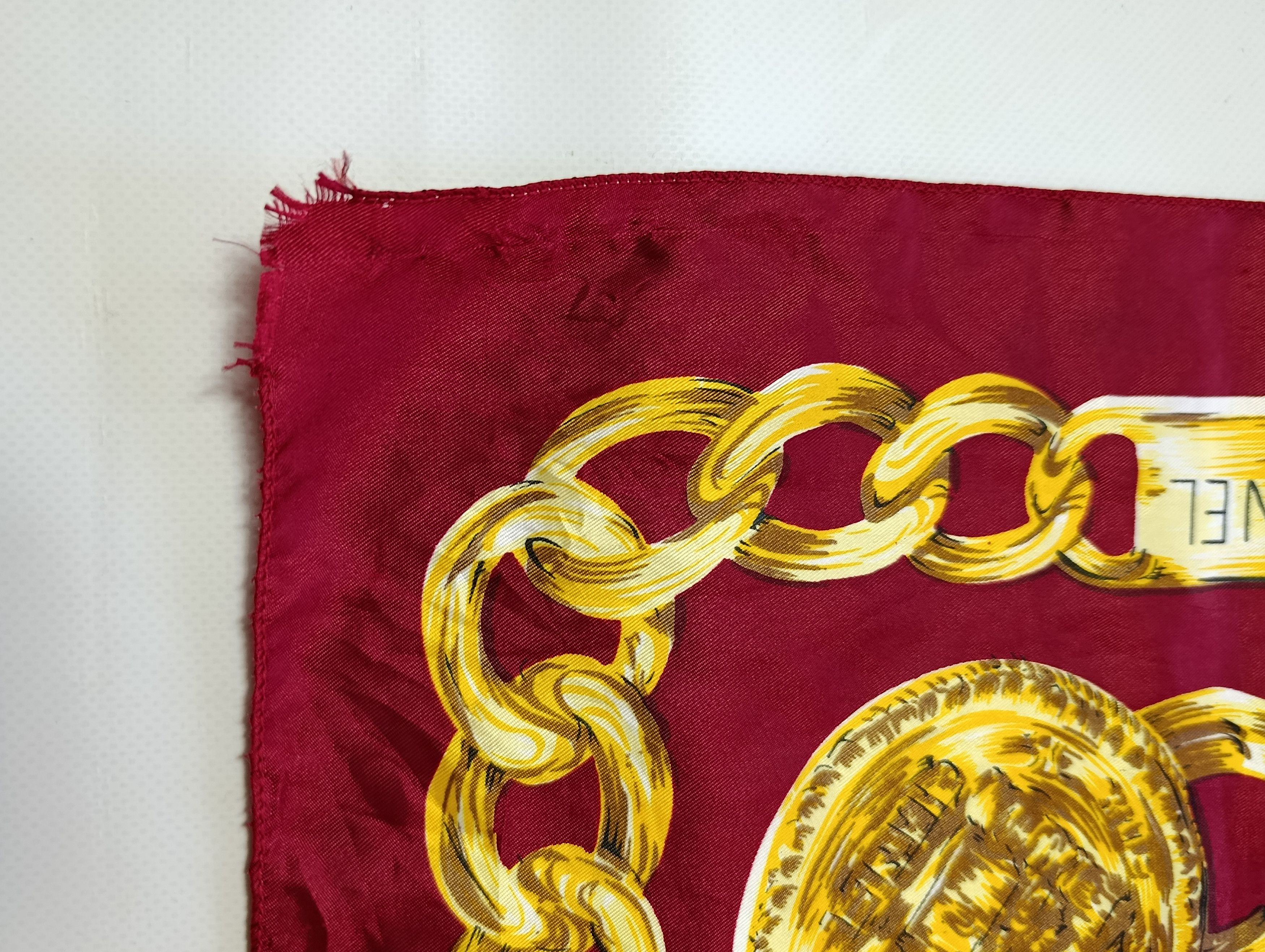 Vintage Vintage Chanel Golden Chains Scarf Size ONE SIZE - 4 Thumbnail