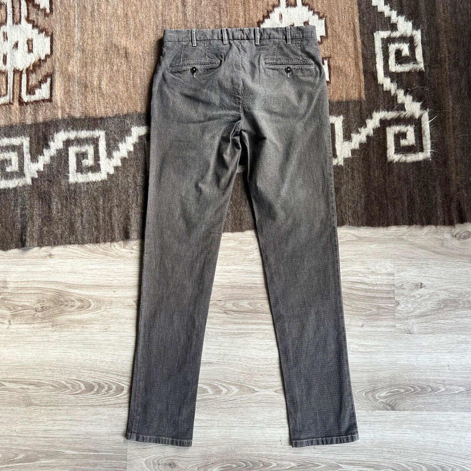 L.B.M. 1911 L.B.M. 1911 Cotton Slim Pants 8895AC Size US 34 / EU 50 - 3 Thumbnail