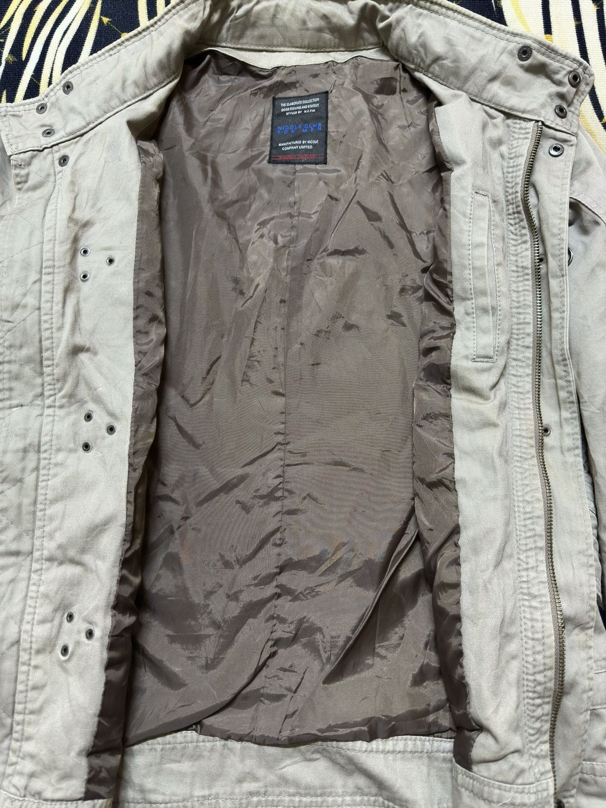 Nicole Club Vintage Nicole Club For Men Tactical Punk Clasp Jacket Size US S / EU 44-46 / 1 - 7 Thumbnail