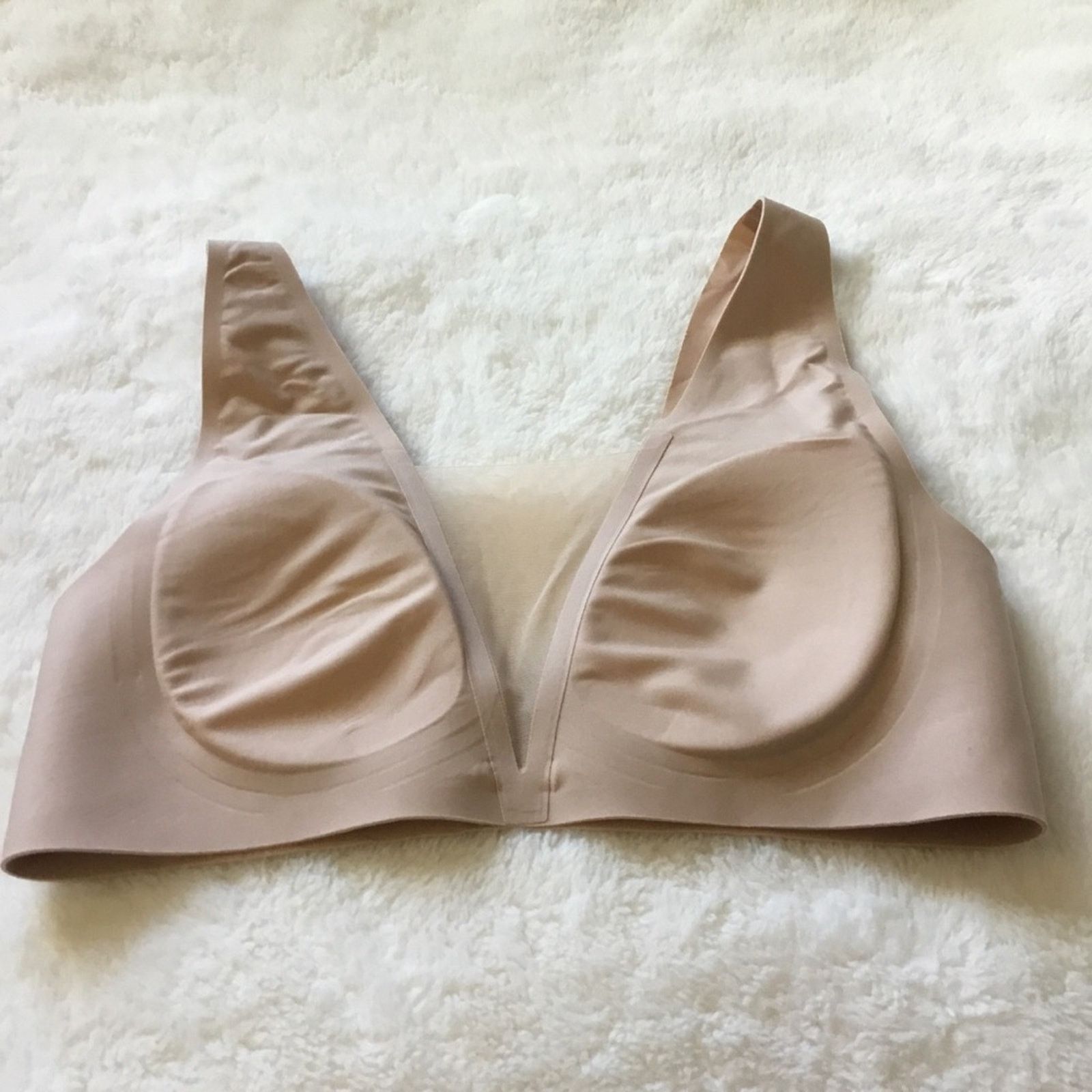 Other Seamless Beige Bra Size ONE SIZE - 7 Thumbnail