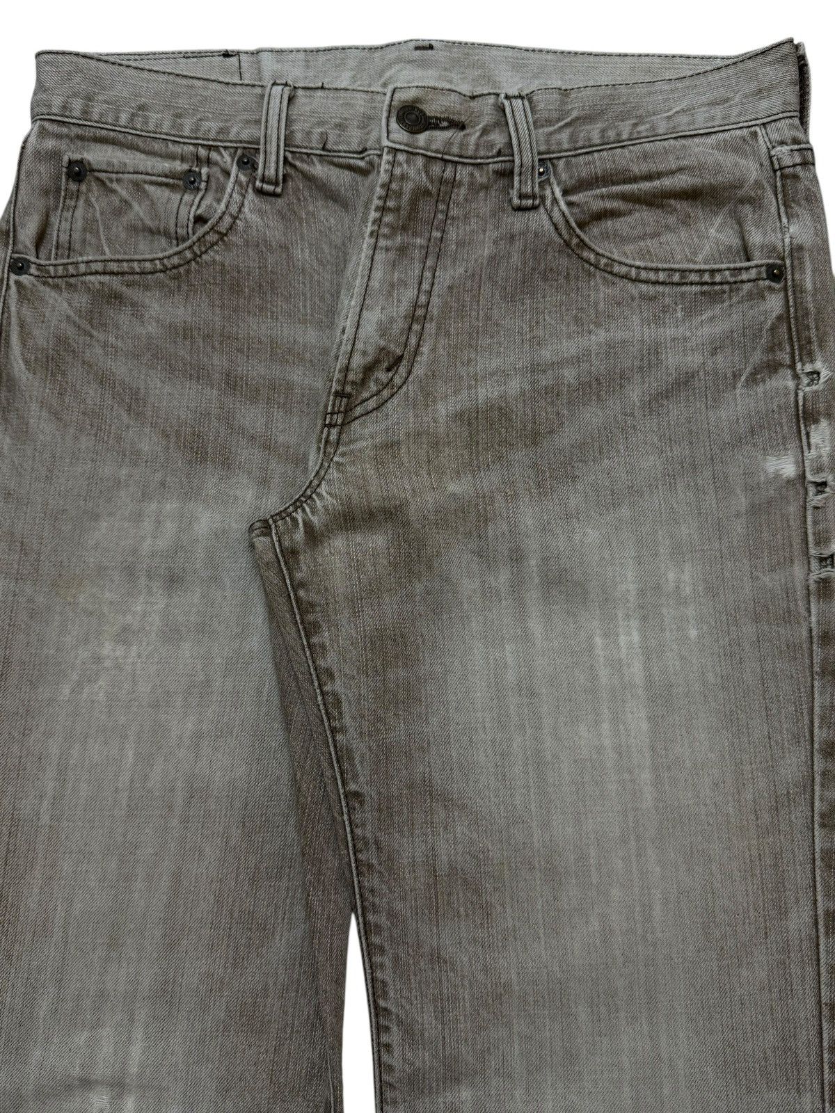 semanticdesign Vintage Japanese Brand Light Faded Wash Style Loose Jeans Size US 31 - 4 Thumbnail