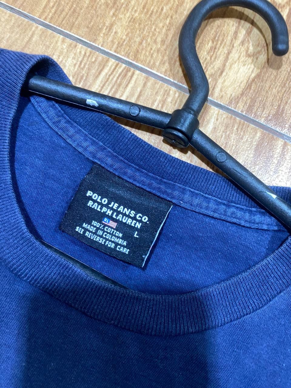 Polo Ralph Lauren Polo Jeans Co. Ralph Lauren Boys Navy Blue T Shirt Size US L / EU 52-54 / 3 - 2 Thumbnail
