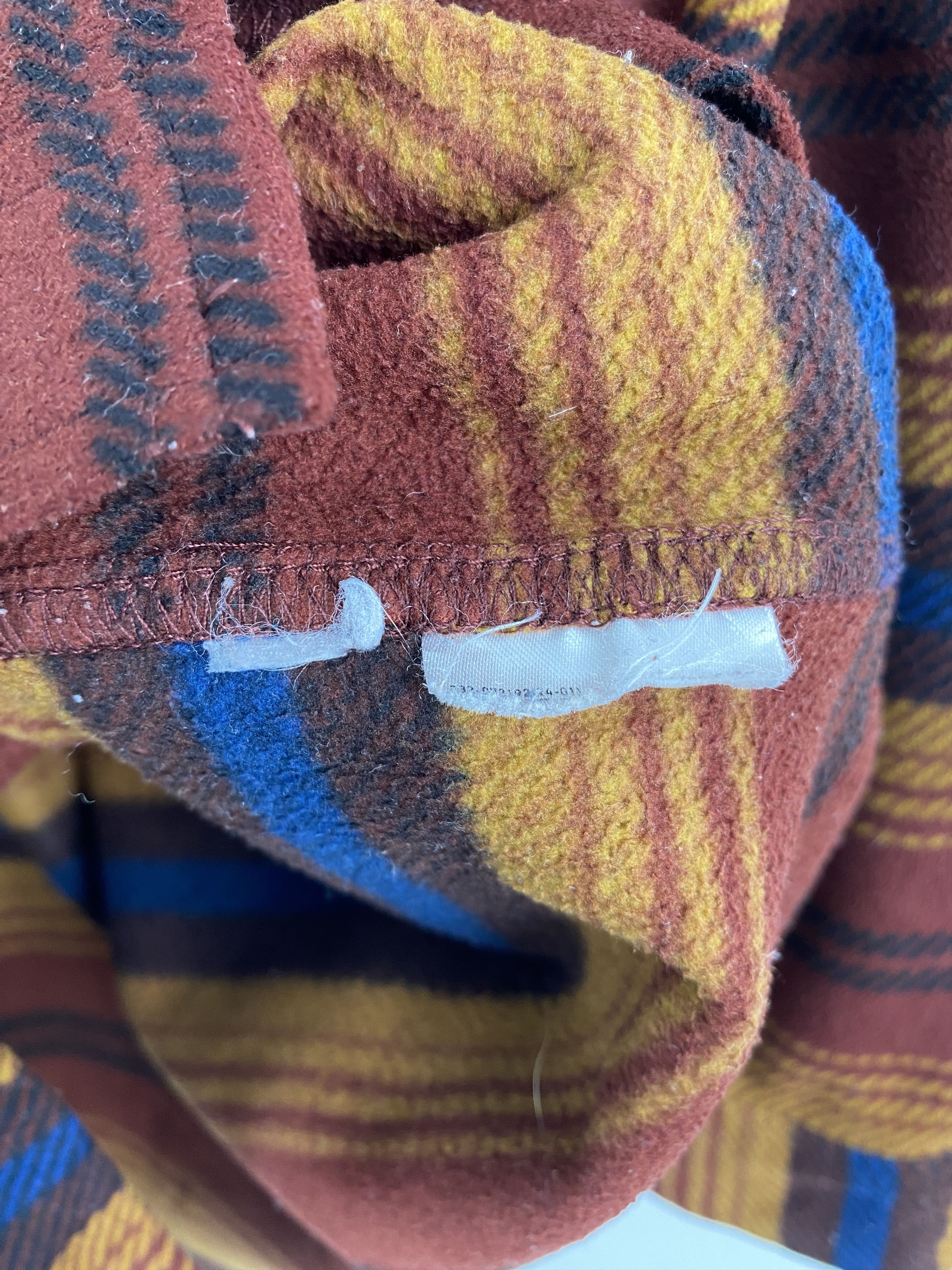 Uniqlo Uniqlo Flannel Double Pocket Striped Fleece JA0131 Size US XL / EU 56 / 4 - 6 Thumbnail