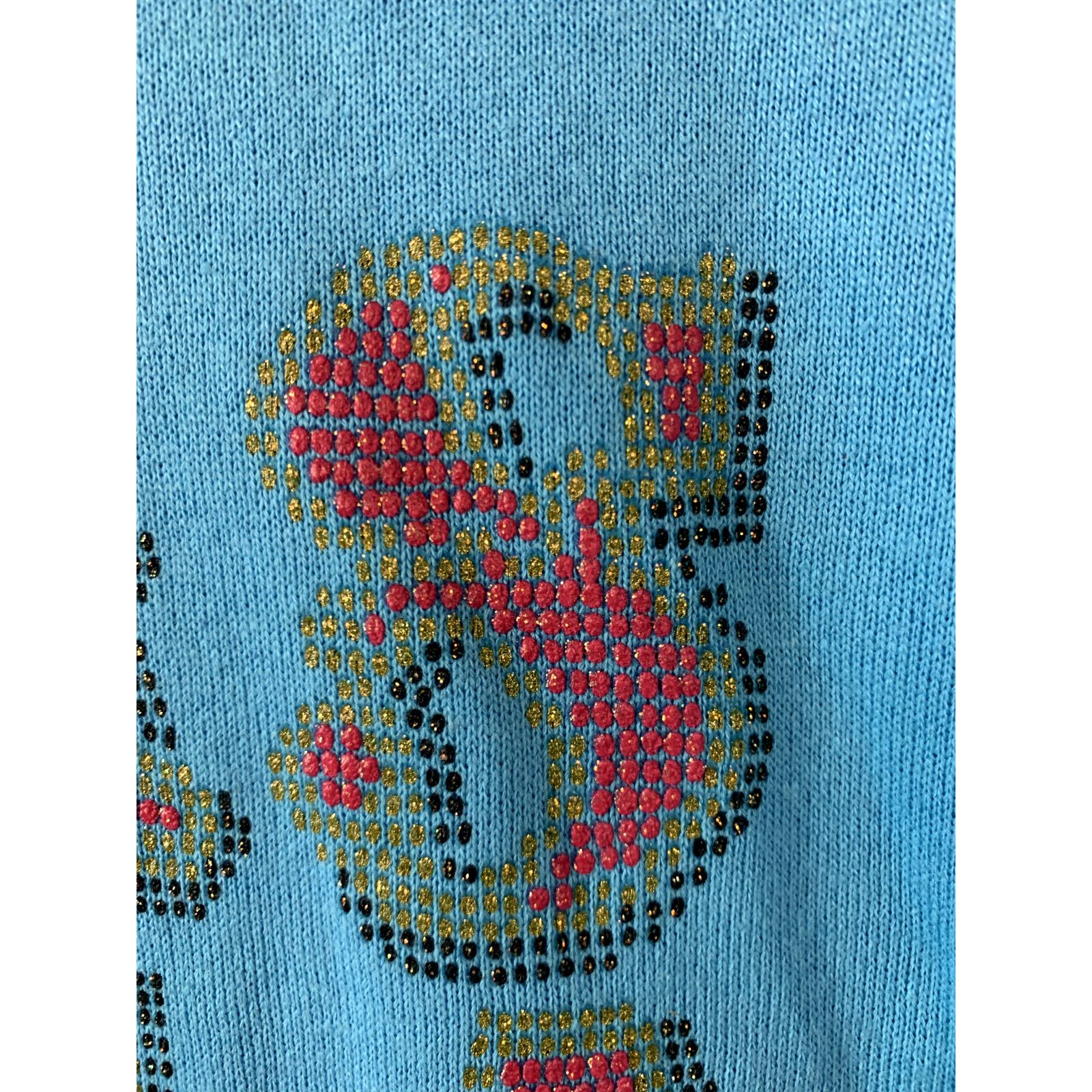 Jerzees Vintage Las Vegas Sweatshirt Crewneck LV Blue VTG NWT 90s L Size US L / EU 52-54 / 3 - 3 Thumbnail