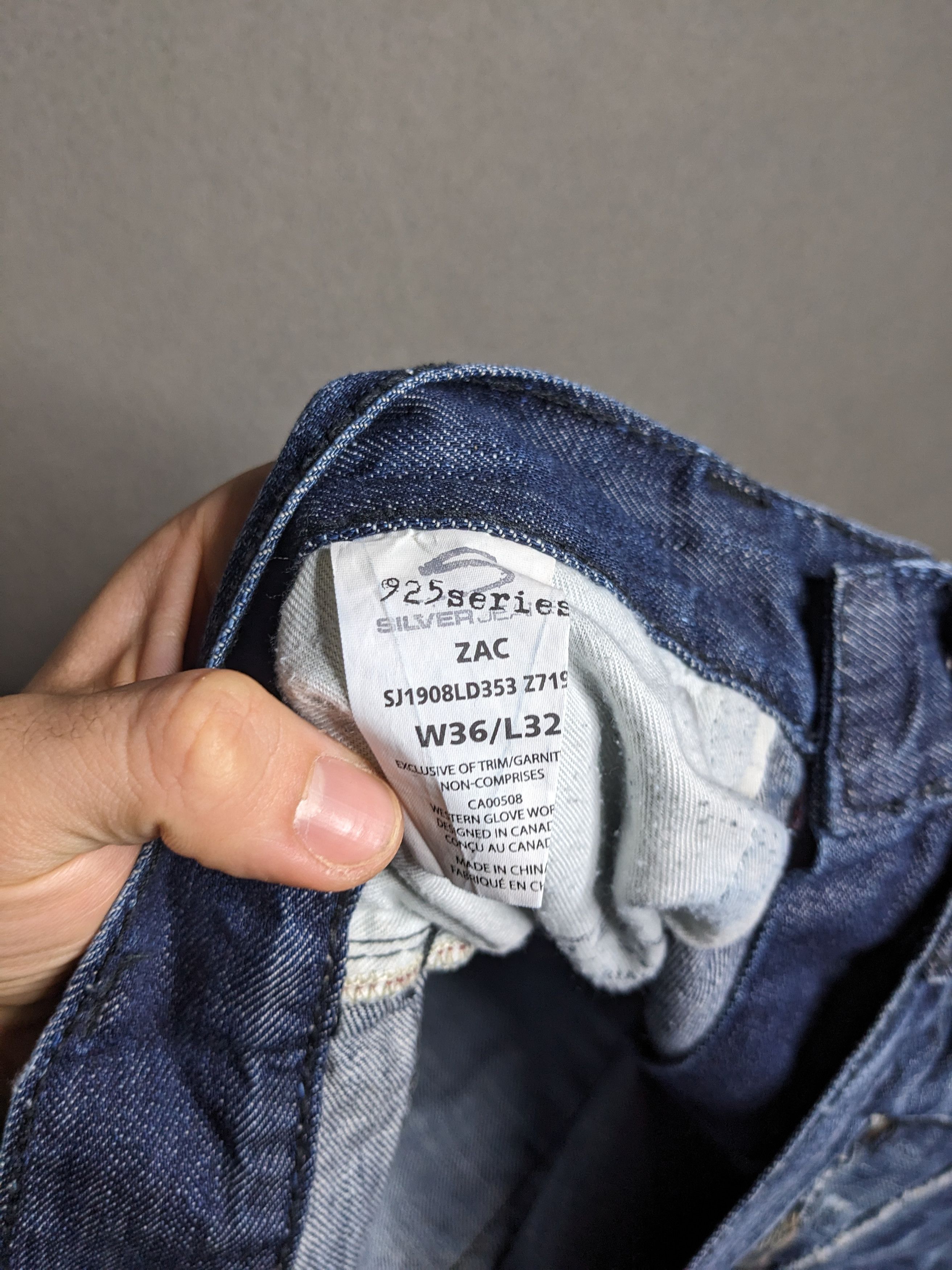 Silver Jeans Co. Silver Jeans Zac 925 Series Mens 38x31 Straight Denim Y2K Size US 38 / EU 54 - 14 Thumbnail