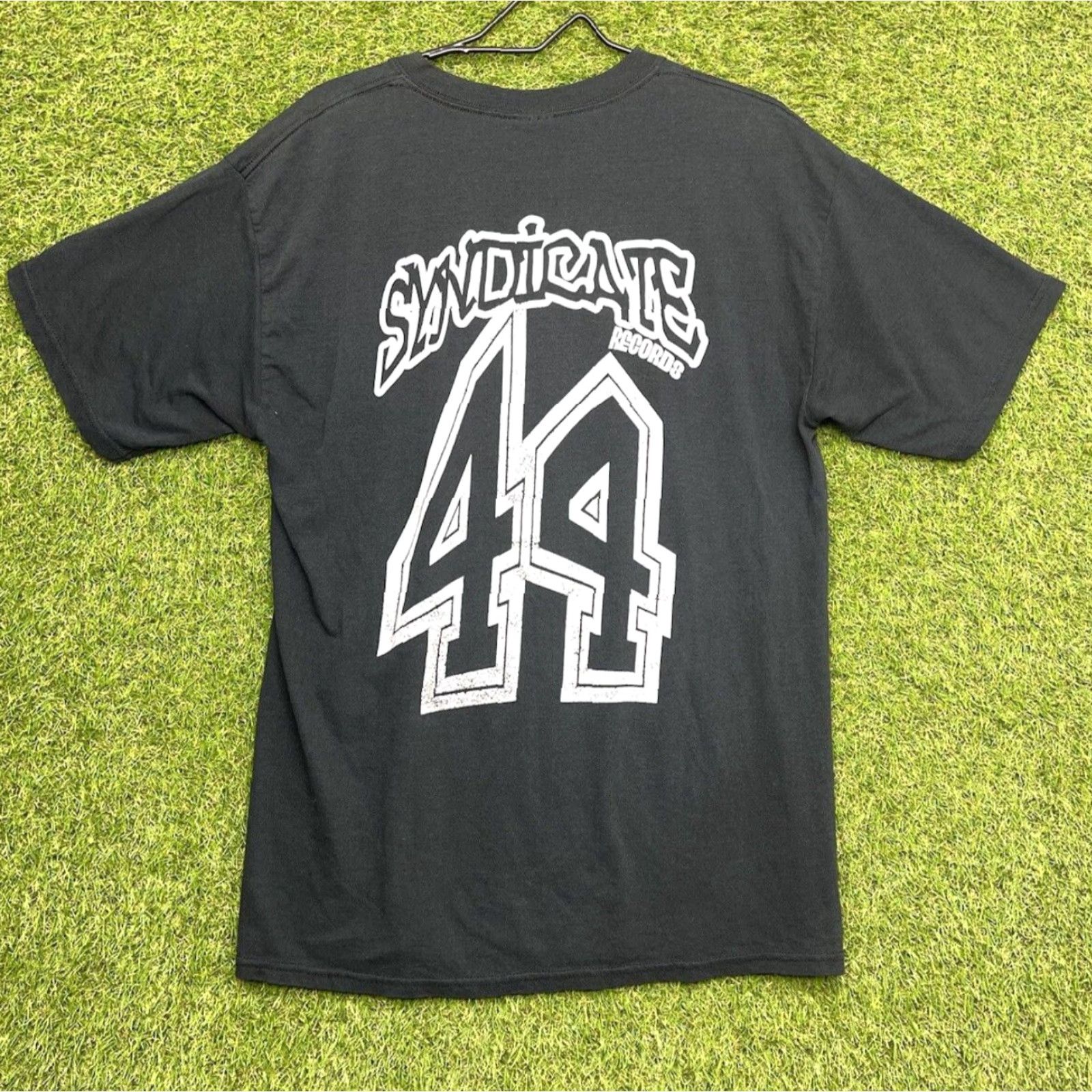 Vintage VINTAGE Rare Rhyme Syndicate Records Shirt Mens L Black Hip Hop Graphic Tee 90s ICE-T Death Row Men L Shirts Tee Size US L / EU 52-54 / 3 - 2 Thumbnail