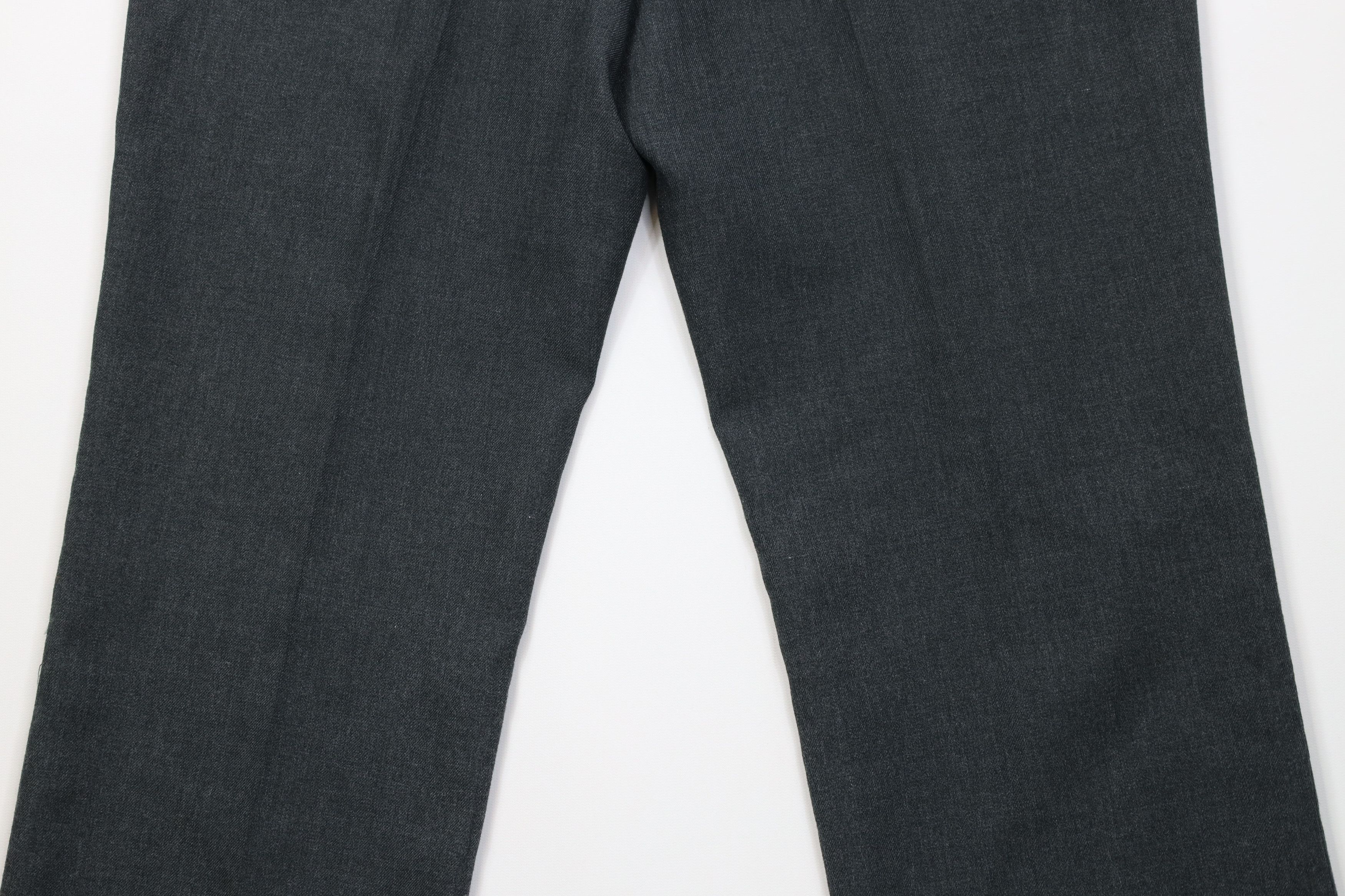 Vintage Vintage 70s Streetwear Gabardine Knit Wide Leg Chino Pants Size US 36 / EU 52 - 11 Thumbnail