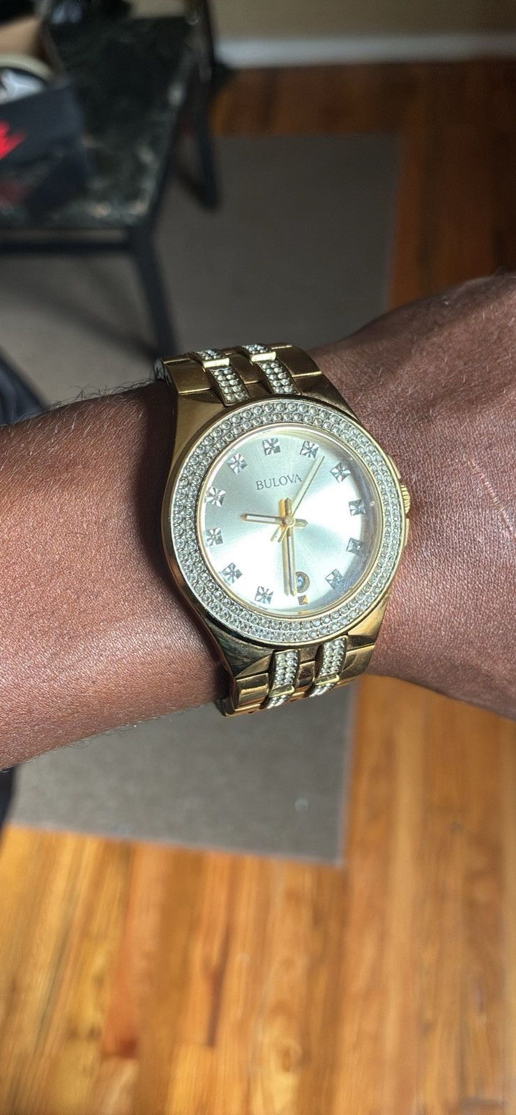 Bulova Bulova Men’s Gold Watch Size ONE SIZE - 3 Thumbnail