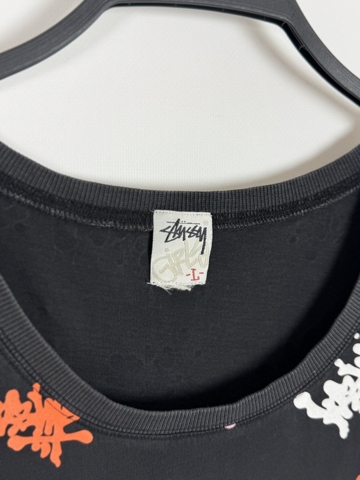 Stussy Faded Y2K Stussy Girls Multi Logo Sleeveless Size L / US 10 / IT 46 - 6 Thumbnail
