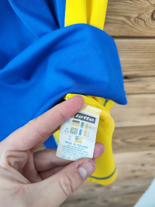 Lotto Sport × Vintage Ukraine 2002 Lotto Vintage Jersey Size US XL / EU 56 / 4 - 6 Thumbnail