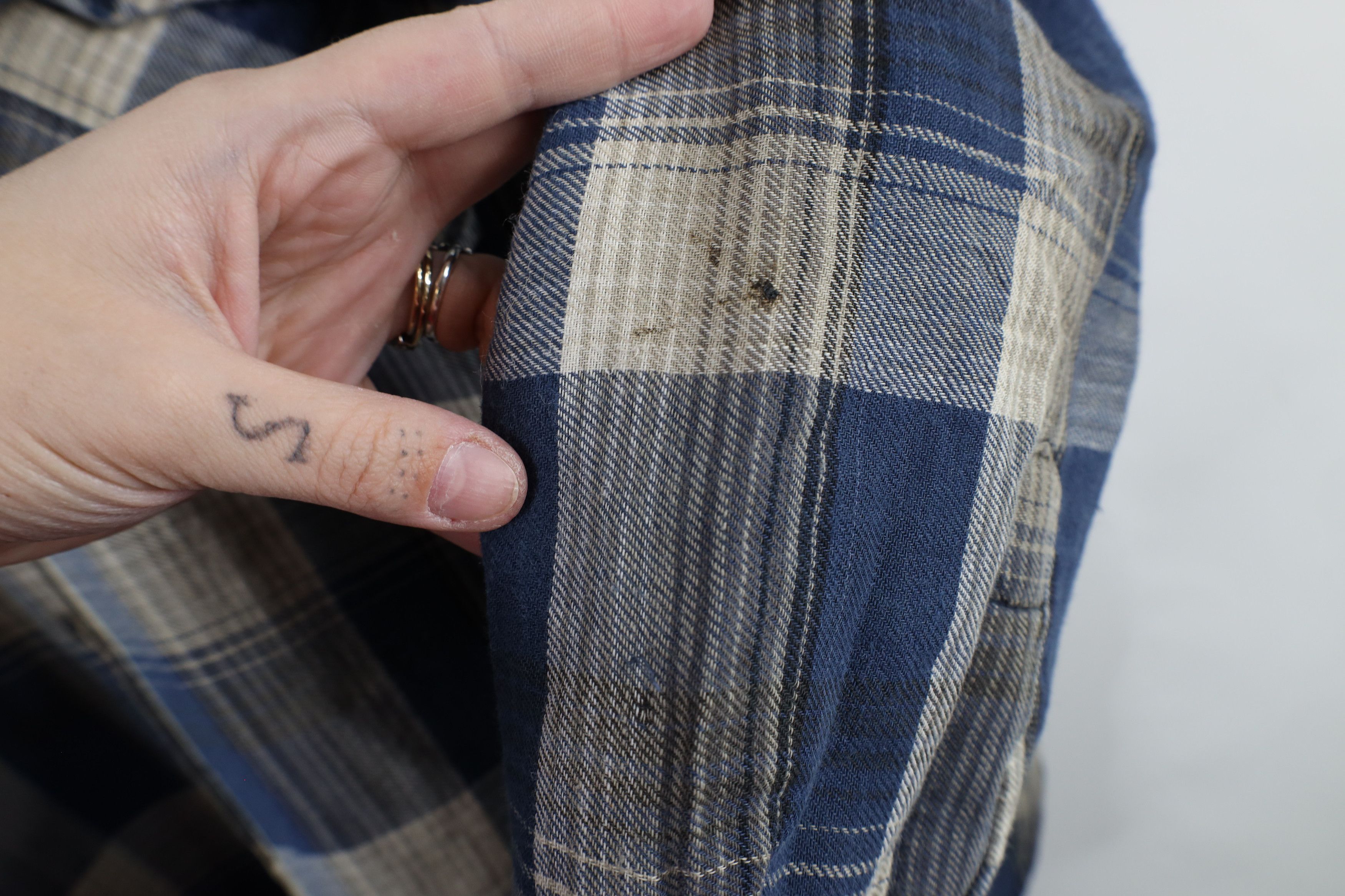 Vintage Vintage 90s Streetwear Flannel Shirt Jacket Jac shirt Size US XXL / EU 58 / 5 - 6 Thumbnail