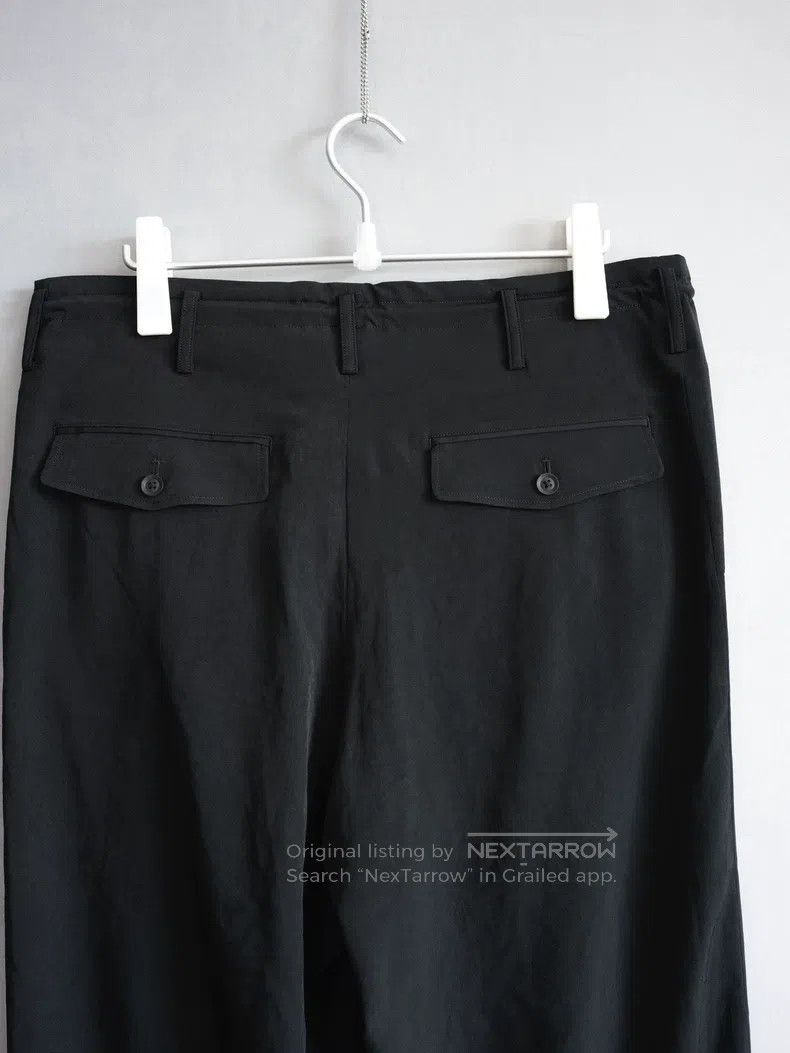 Yohji Yamamoto Yohji Yamamoto size 2 21 SS Button Triacetate Pants Size US 28 / EU 44 - 7 Thumbnail