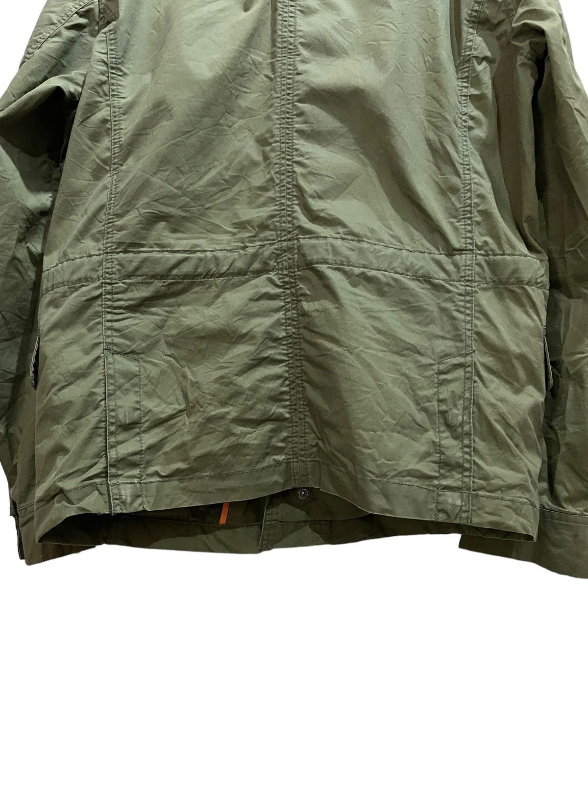Diesel Vintage 90s Diesel Hooded Spalmatura Water Resistance Jacket Size US XL / EU 56 / 4 - 12 Thumbnail