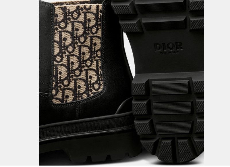 Dior o1w1db10325 3BO28 Chelsea Boots in Black Size US 7 / EU 40 - 4 Thumbnail