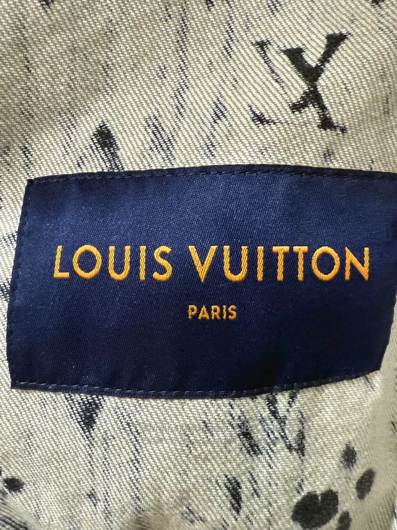 Louis Vuitton Louis Vuitton Full print denim jacket Size US M / EU 48-50 / 2 - 4 Thumbnail