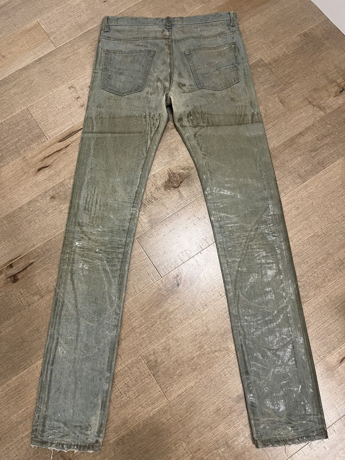 Dior × Hedi Slimane Dior Bleu Claires lusters Size US 29 - 2 Thumbnail
