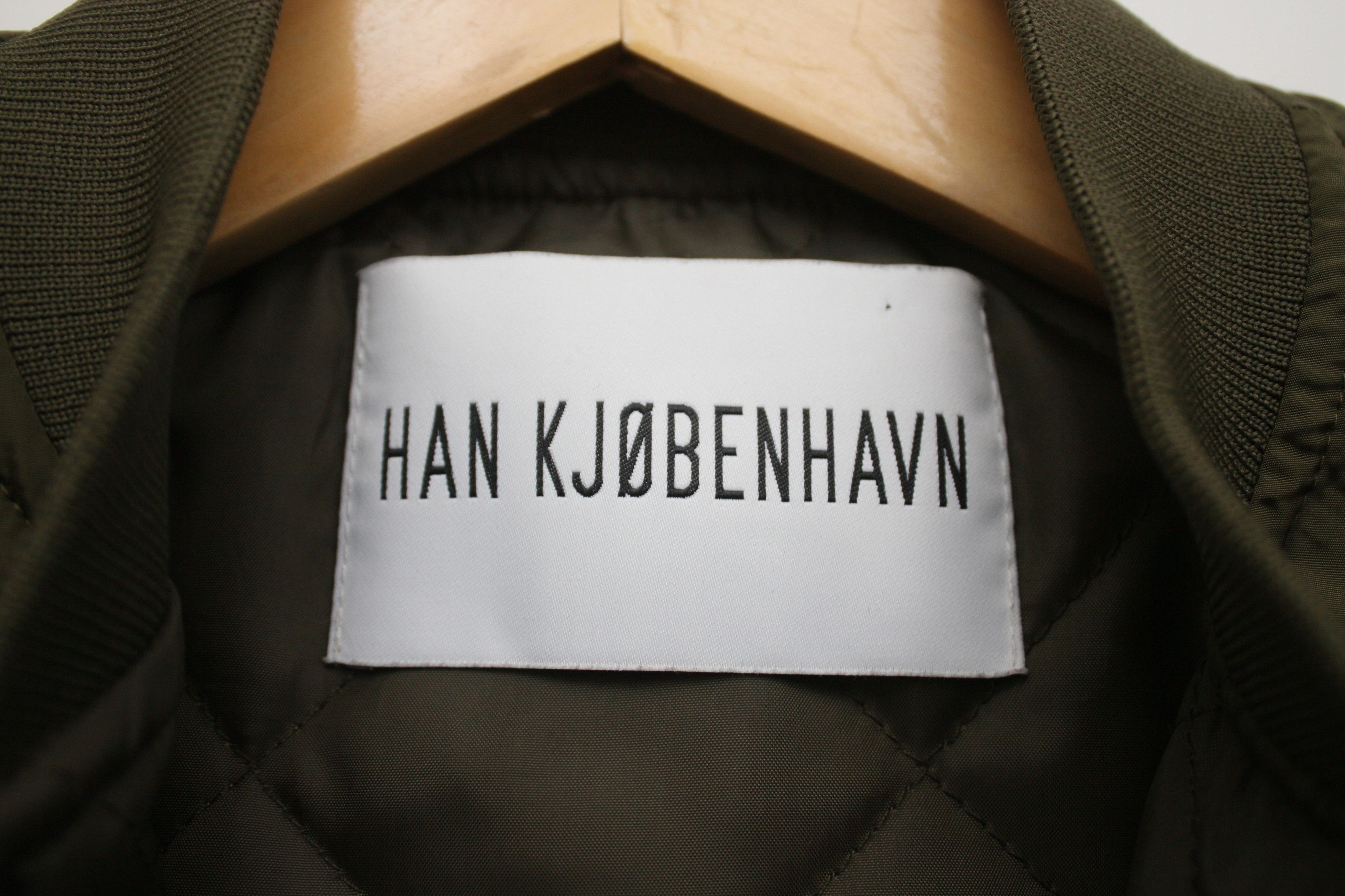 Han Kjobenhavn Han Kjobenhavn Nylon Army Green Bomber Small Size US S / EU 44-46 / 1 - 5 Thumbnail