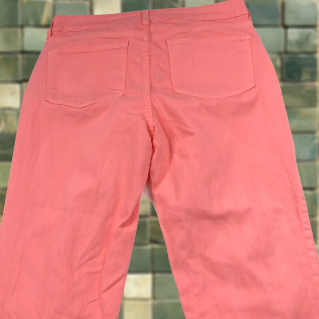 NYDJ NYDJ Jeans Pink Ankle Mid Rise 10 Denim 32W 27L 5-Pocket Regular Women's Size 32" / US 10 / IT 46 - 1 Thumbnail