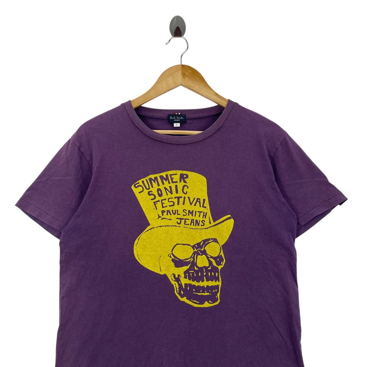 Paul Smith Vintage 90s Paul Smith x Summer Sonic Staff Tee Shirt Size US L / EU 52-54 / 3 - 3 Thumbnail