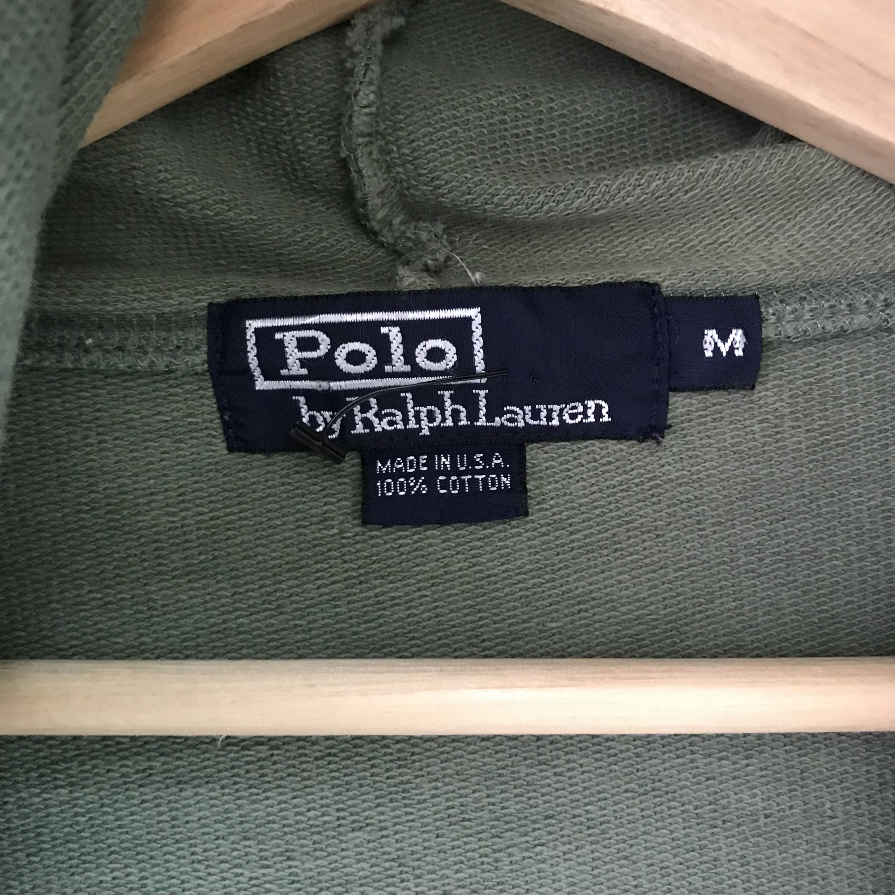 Polo Ralph Lauren Vintage 90s Polo Ralph Lauren Olive Green Sweater - 534 Size US M / EU 48-50 / 2 - 11 Thumbnail