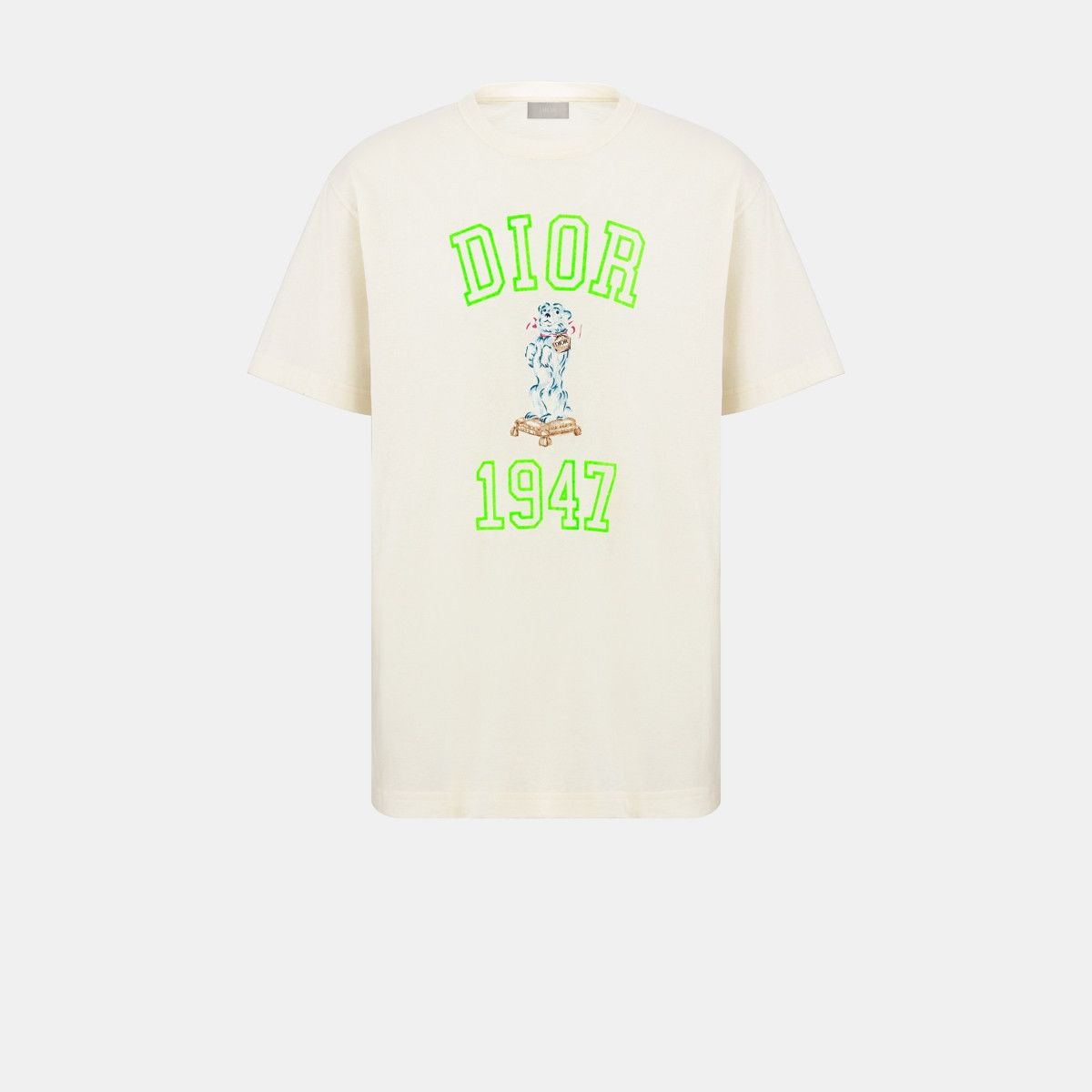 Dior o1bcso1str0226 Relaxed-Fit Bobby T-shirt in White Size US XL / EU 56 / 4 - 1 Thumbnail