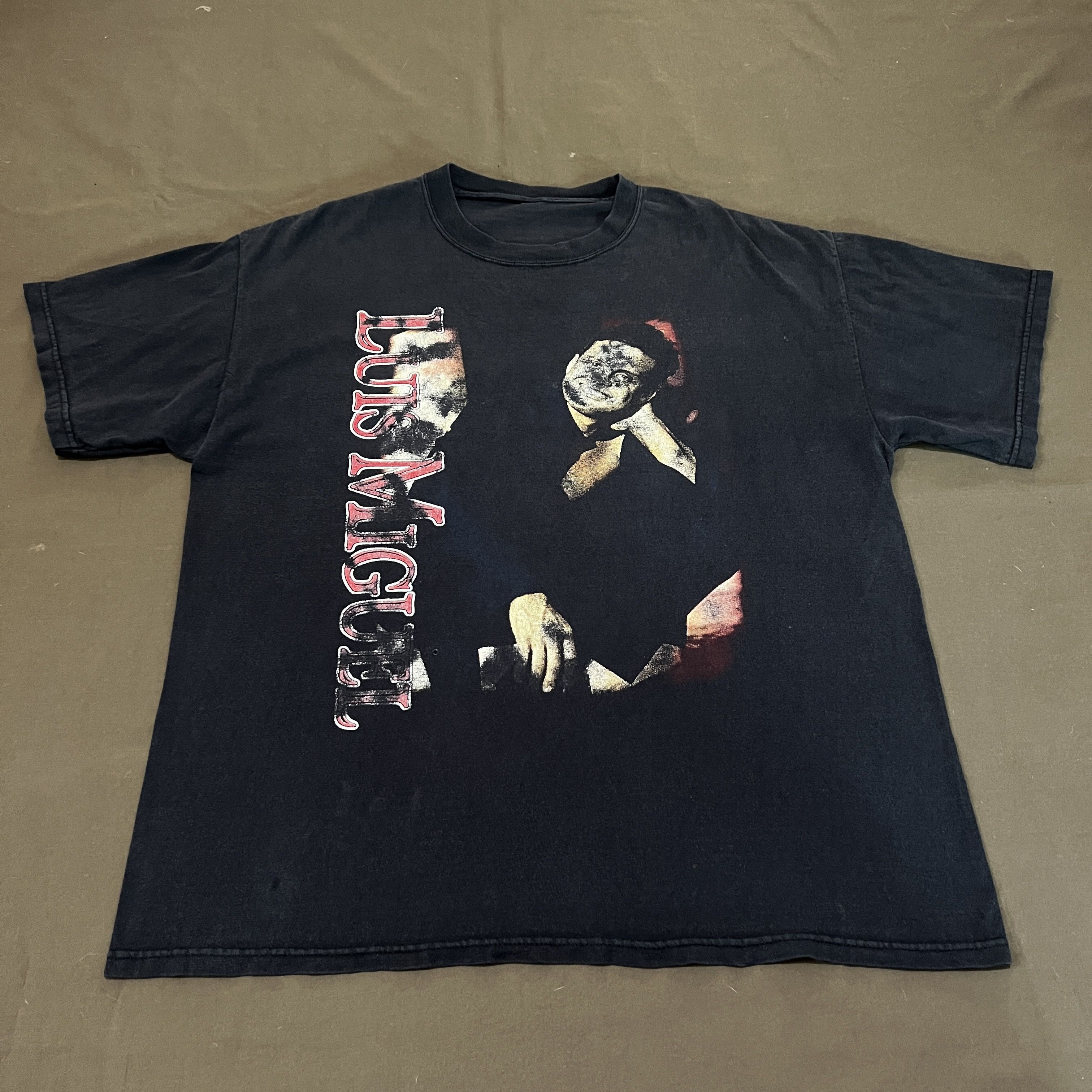 Band Tees × Rap Tees × Vintage Vintage Luis Miguel Promo Tour Tee Faded Bootleg Latin pop Size US XL / EU 56 / 4 - 4 Thumbnail