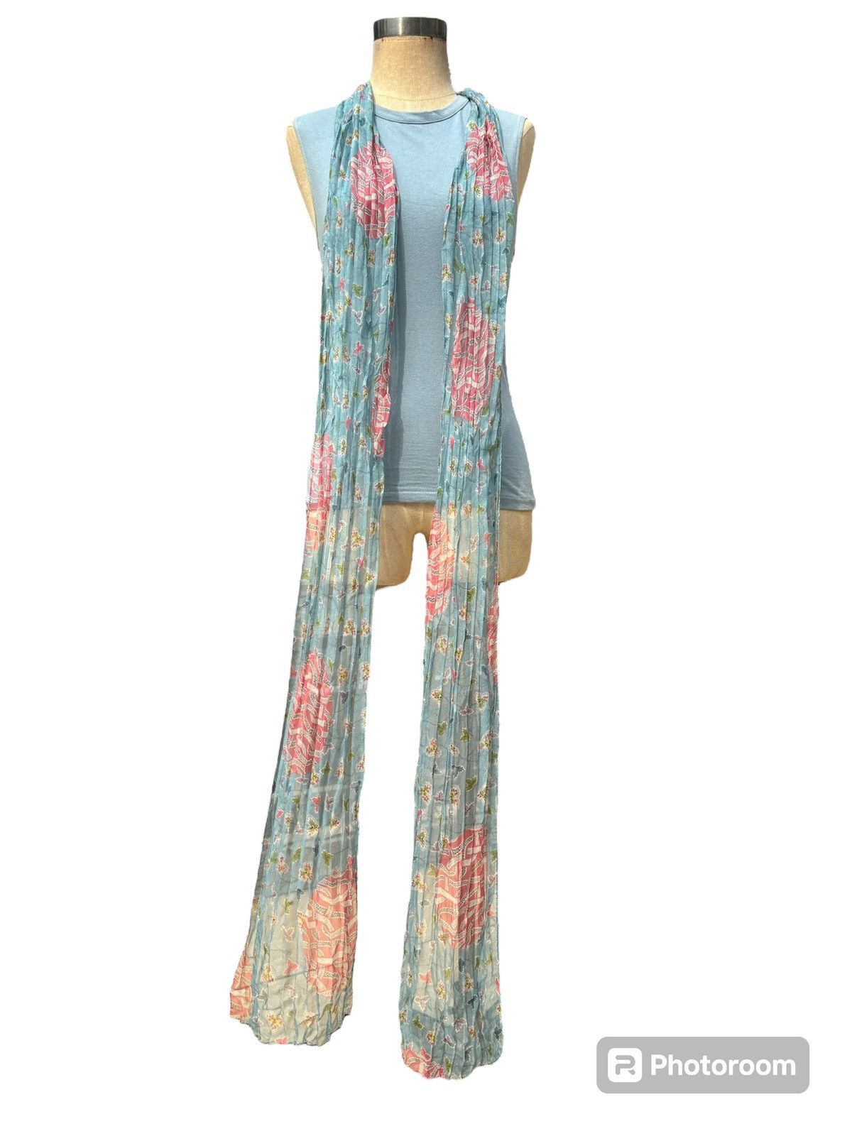 Christian Dior Monsieur Ss2003 tank top with scarfs by john galliano Size M / US 6-8 / IT 42-44 - 1 Thumbnail