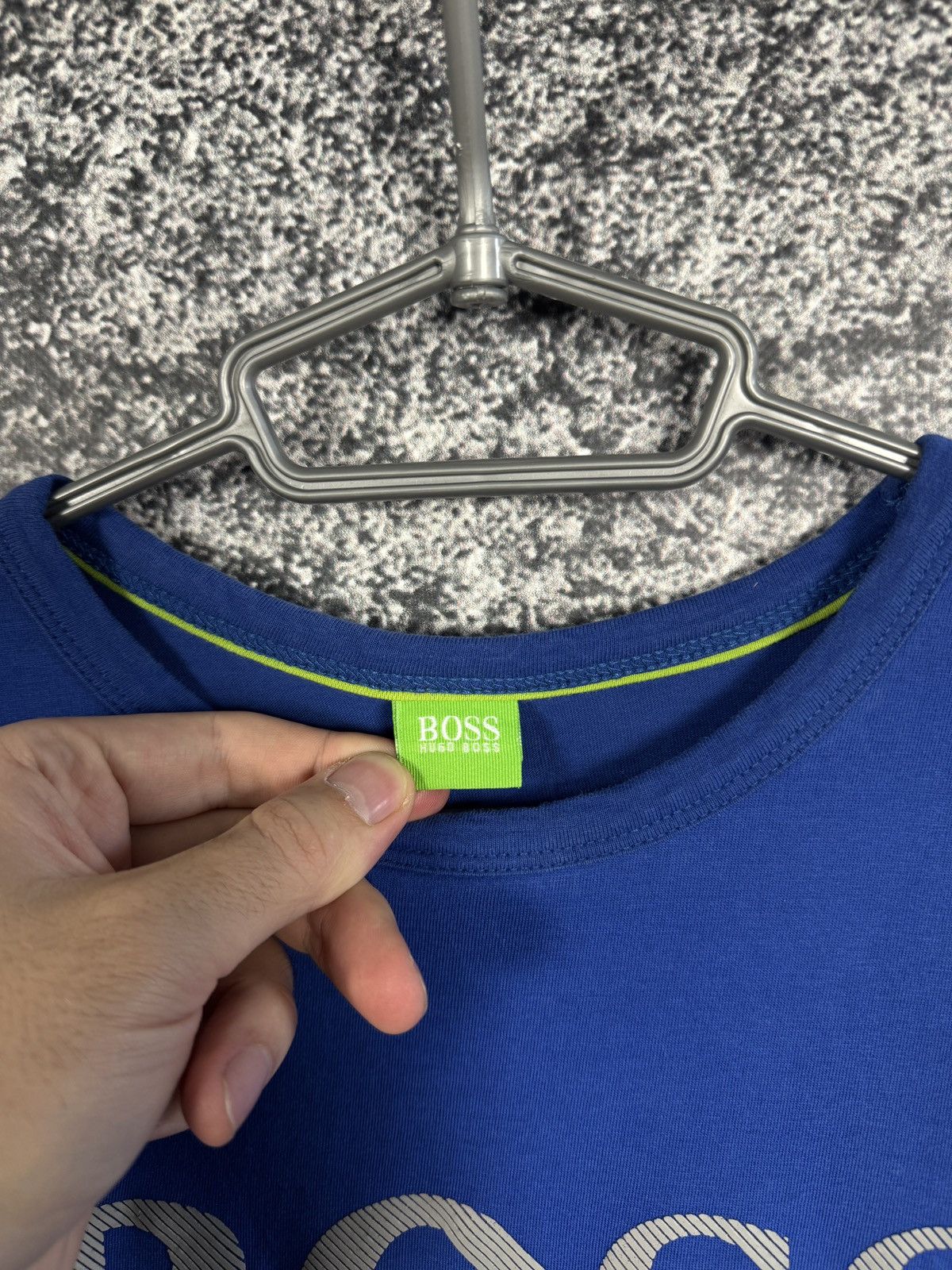 Hugo Boss BOSS Hugo Boss Long Sleeve T-Shirt Big Logo Size M Size US M / EU 48-50 / 2 - 8 Thumbnail