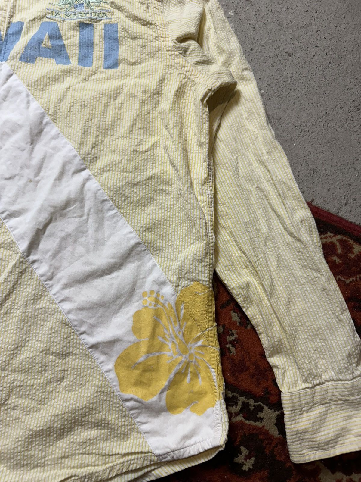 La Martina × Vintage Vintage Y2K La Martina Hawaii Beach Embroidered Logo shirt Size US L / EU 52-54 / 3 - 4 Thumbnail