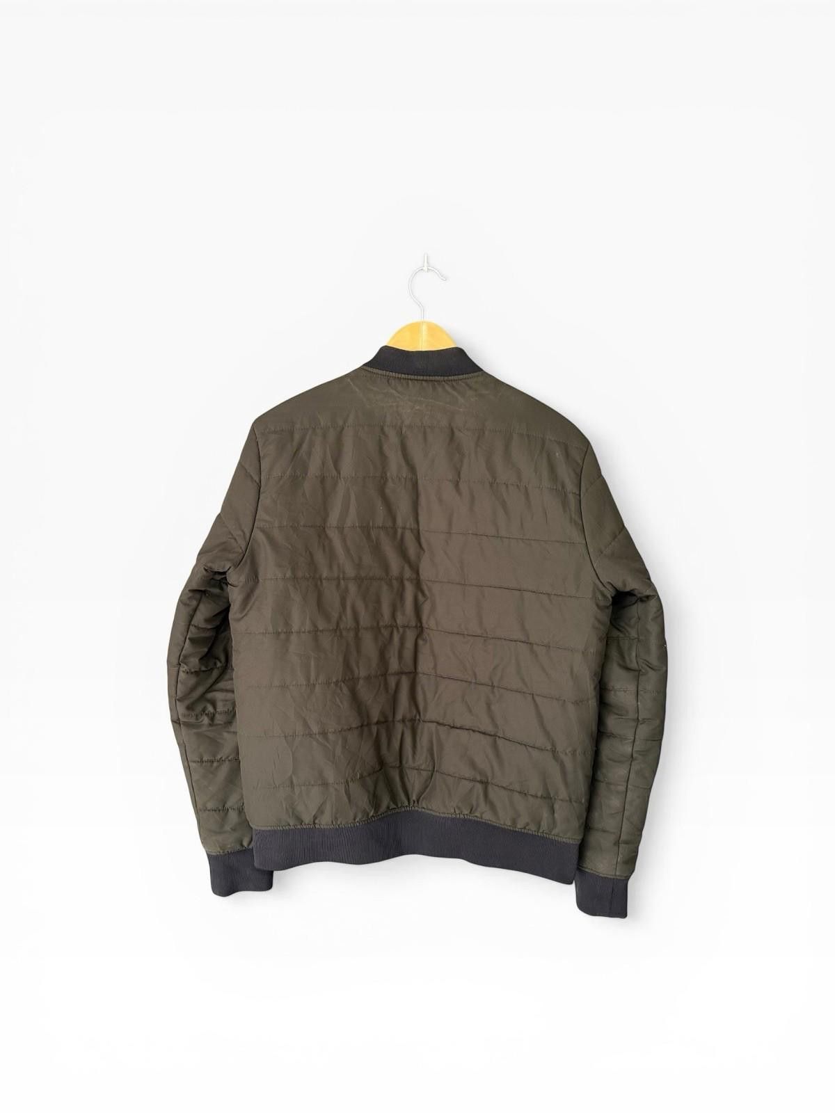 Giordano Giordano Quilted Bomber Jacket Olive Green Full Zip M Men’s Size US M / EU 48-50 / 2 - 2 Thumbnail