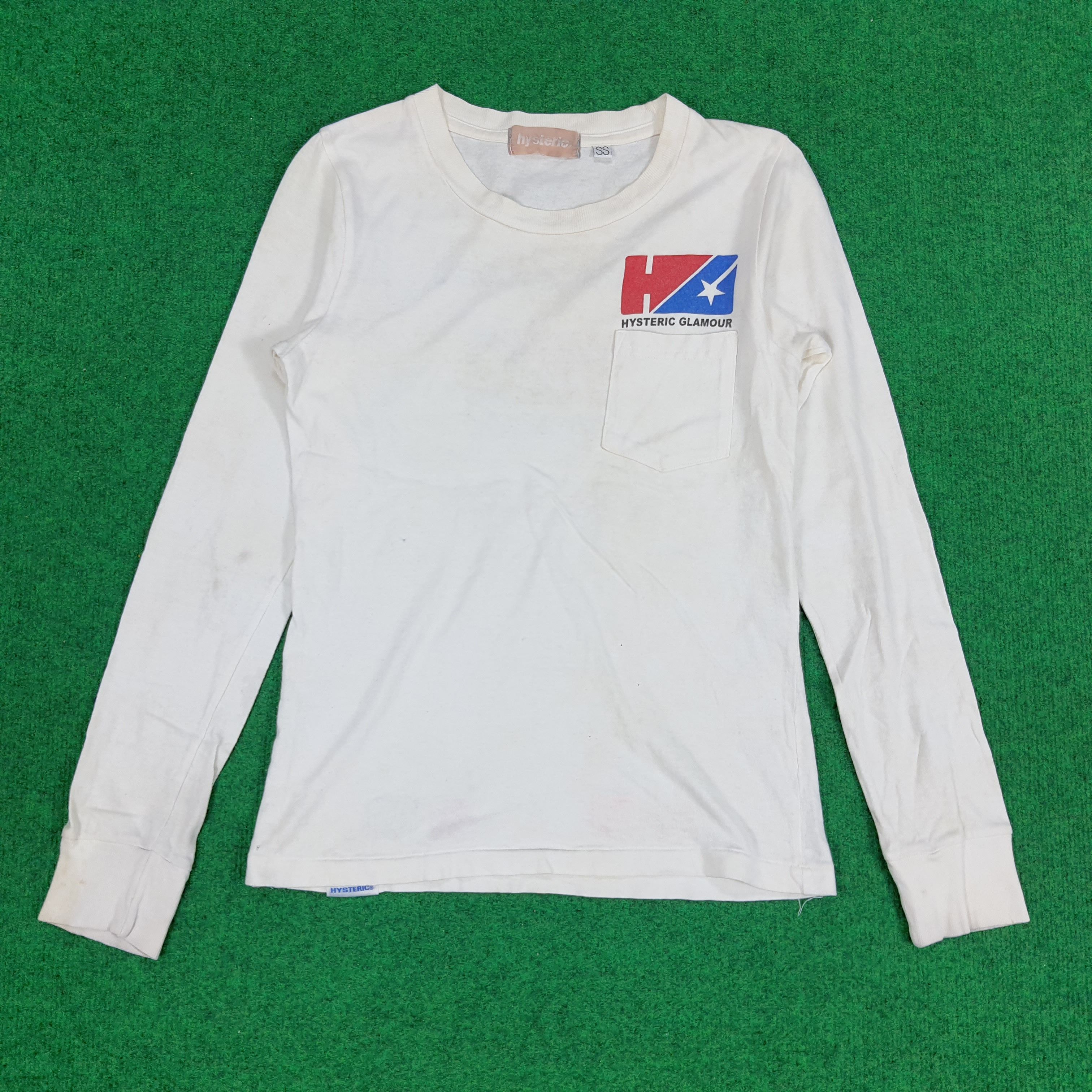 Hysteric Glamour × Japanese Brand × Vintage Vintage Hysteric Glamour Work Wear Japan Brand Tshirt Size US XS / EU 42 / 0 - 3 Thumbnail