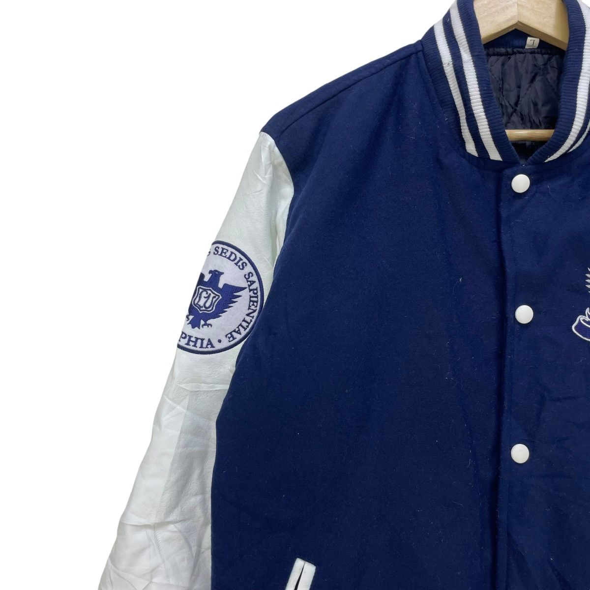 Vintage Vintage Sophia University Varsity Bomber Jacket Size US M / EU 48-50 / 2 - 3 Thumbnail