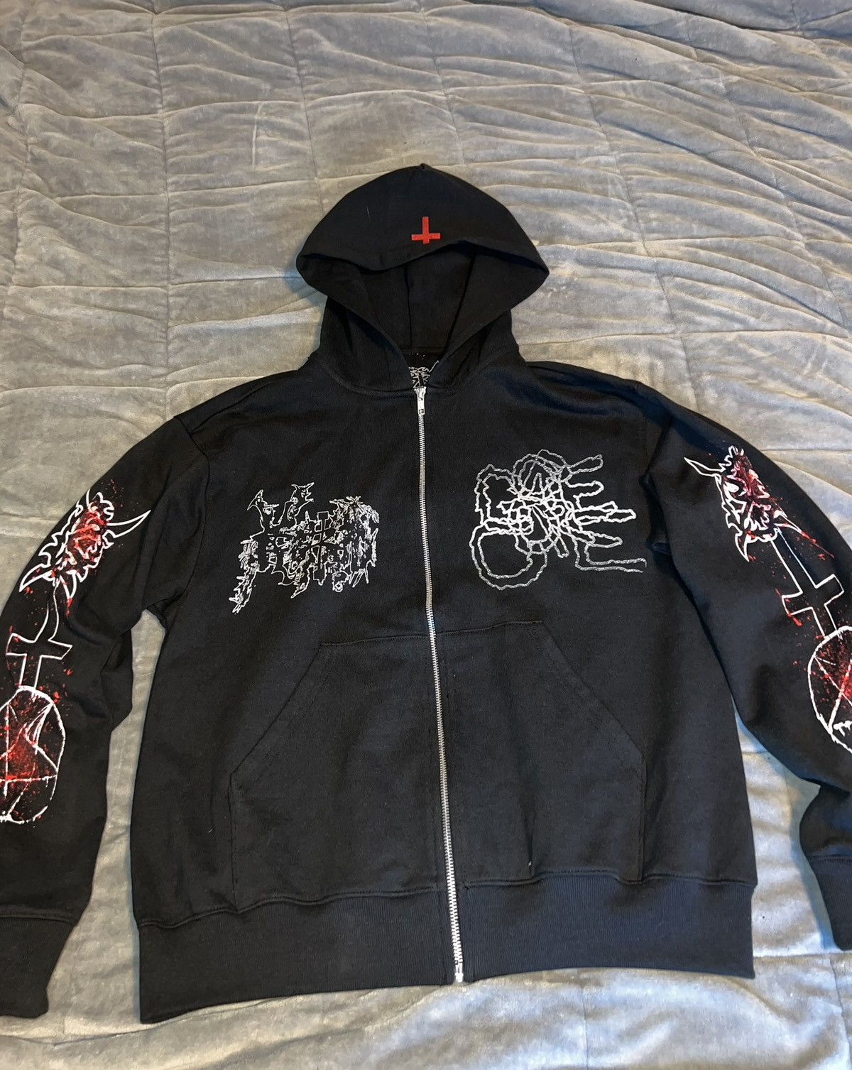 Ken Carson Ken Carson Antagonist Tour Hoodie Size US S / EU 44-46 / 1 - 1 Thumbnail