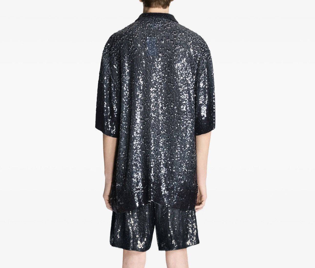 Dries Van Noten Dries Van Noten Sequined shirt Size US L / EU 52-54 / 3 - 5 Thumbnail