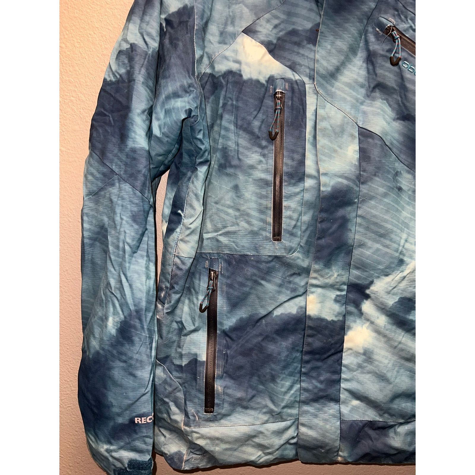 Obermeyer Obermeyer Blue Cloud Jacket Highlands Ski Outerwear S TEAR Size US S / EU 44-46 / 1 - 4 Thumbnail