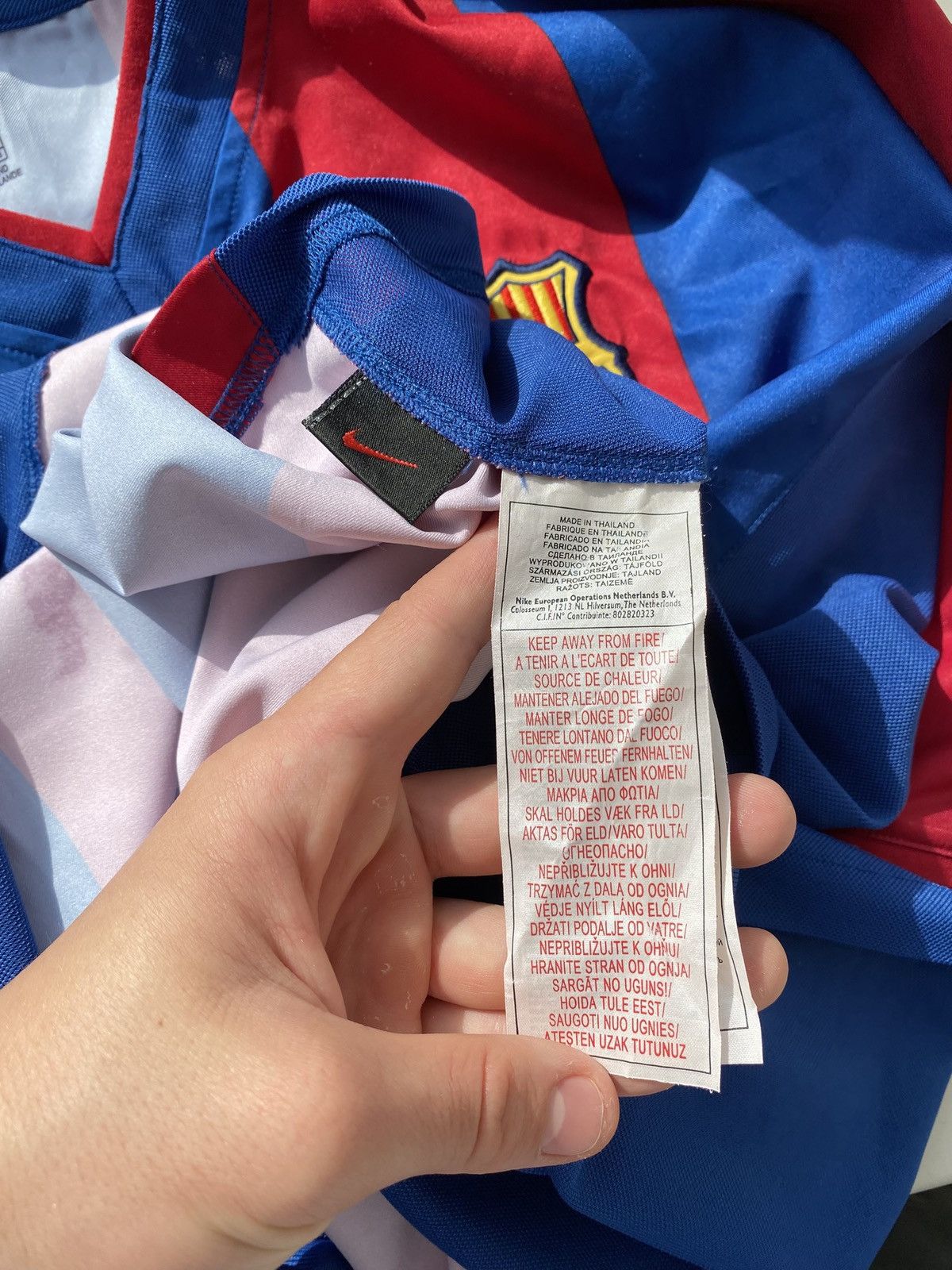 Nike Barcelona Nike Home Jersey XL Blaugrana Stripes 2000s Size US XL / EU 56 / 4 - 8 Thumbnail