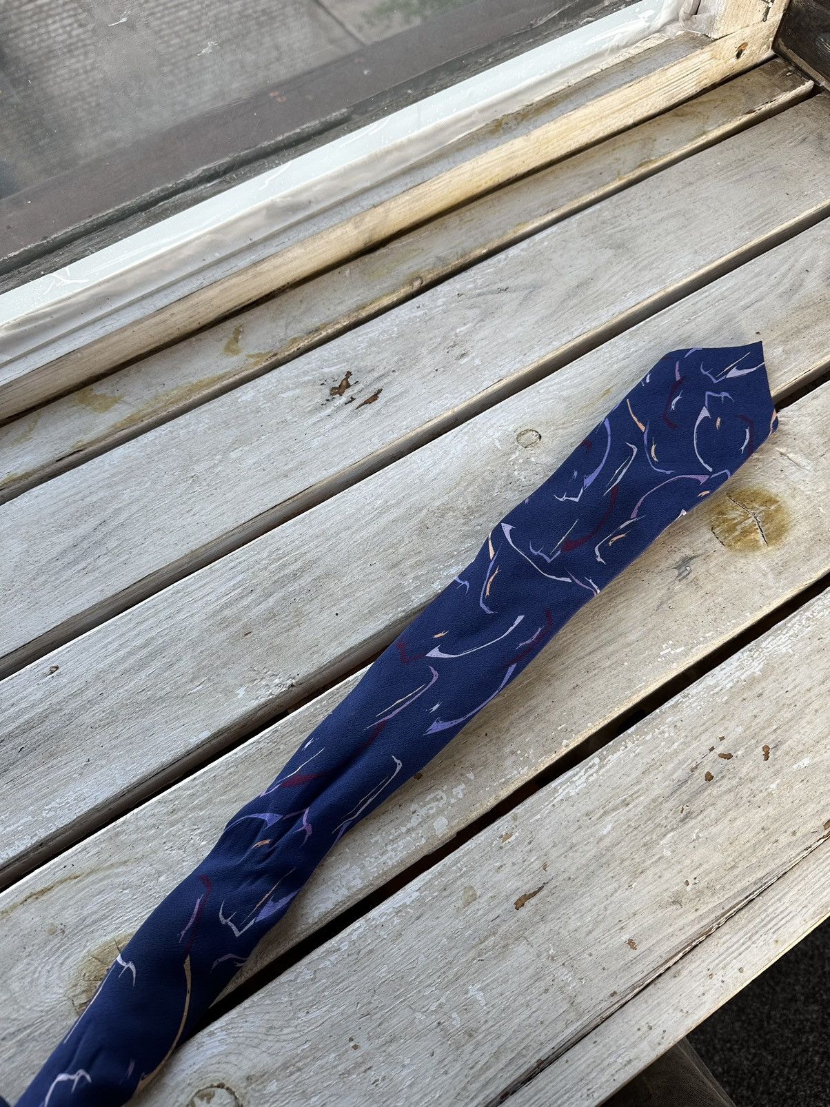 AlphaStyle × BMW × Vintage VINTAGE 90s BMW M STYLE TIE made in italy 4.4 gang Size ONE SIZE - 8 Thumbnail