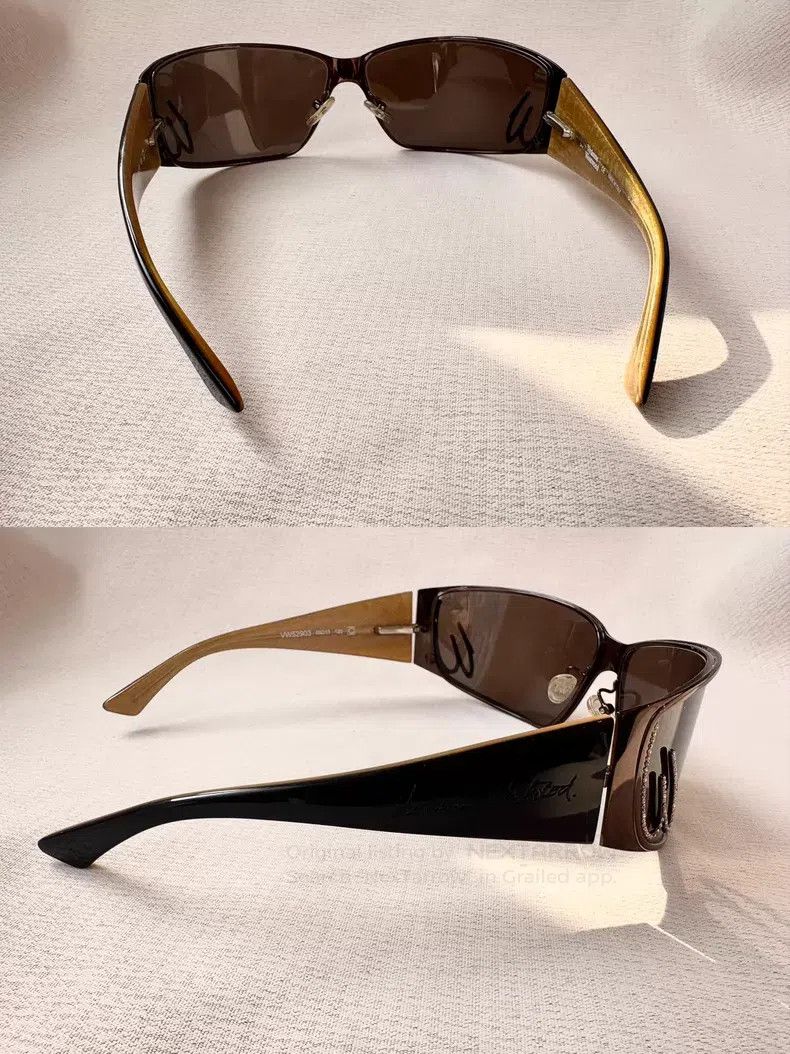 Vivienne Westwood Vivienne Westwood Crystal brown headband sunglasses Size ONE SIZE - 4 Thumbnail