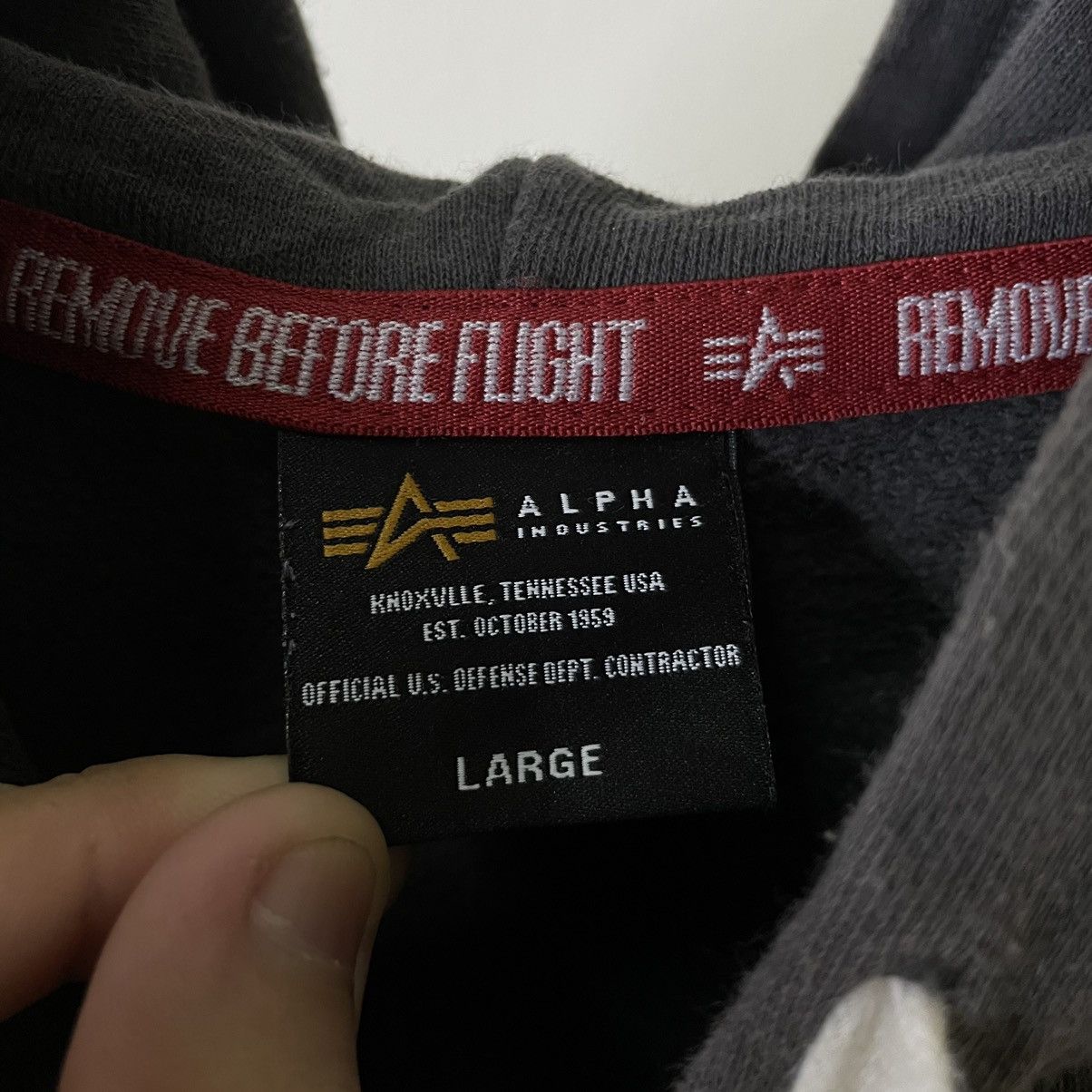 Alpha Industries Y2K Alpha Industries Army Pullover Hoodie Size US L / EU 52-54 / 3 - 4 Thumbnail