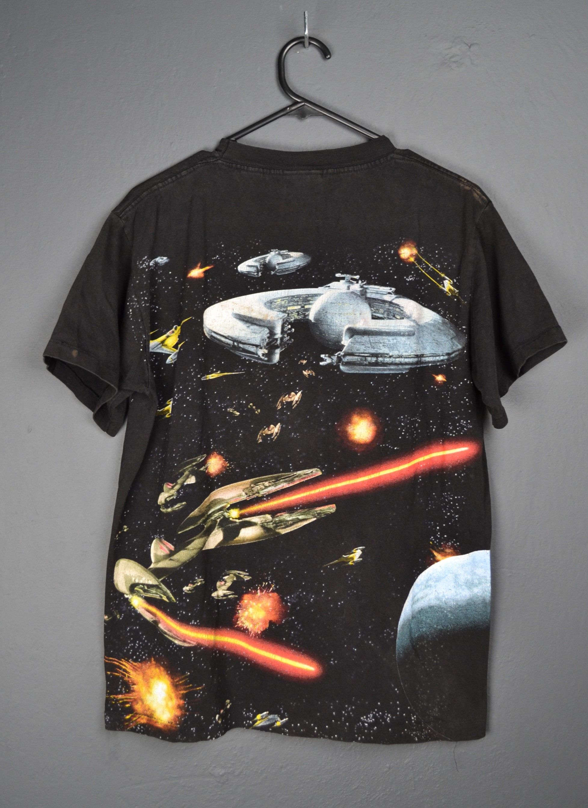 Star Wars 1990s Star Wars Episode 1 T-shirt AOP Single Stitch USA Size US M / EU 48-50 / 2 - 4 Thumbnail