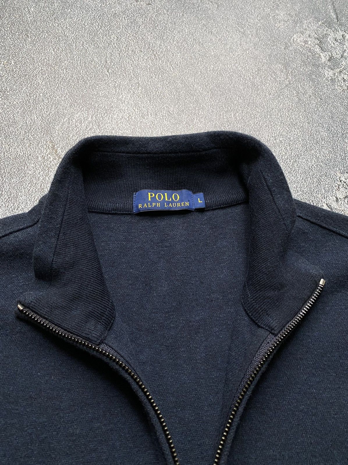 Polo Ralph Lauren × Vintage Polo Ralph Lauren VNTG Mini Logo Full Zip Sweater Jacket Size US L / EU 52-54 / 3 - 6 Thumbnail