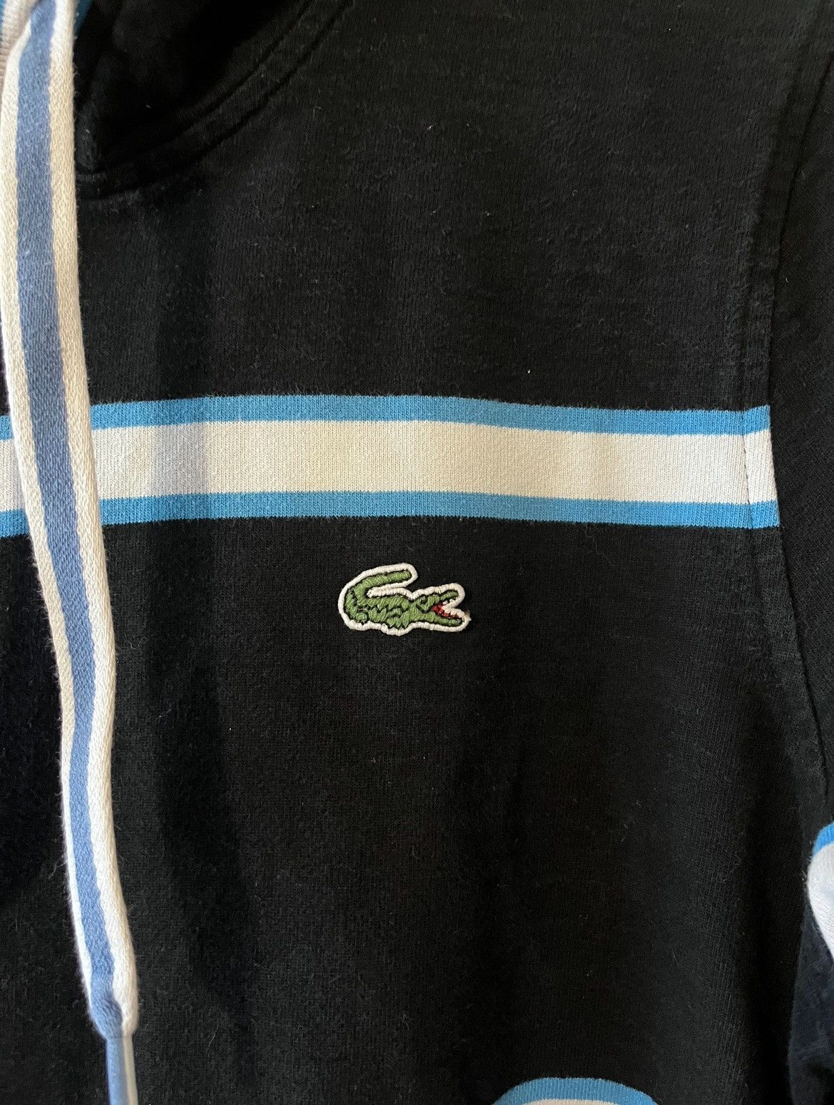 Lacoste Lacoste Vintage Hoodie Size US L / EU 52-54 / 3 - 2 Thumbnail