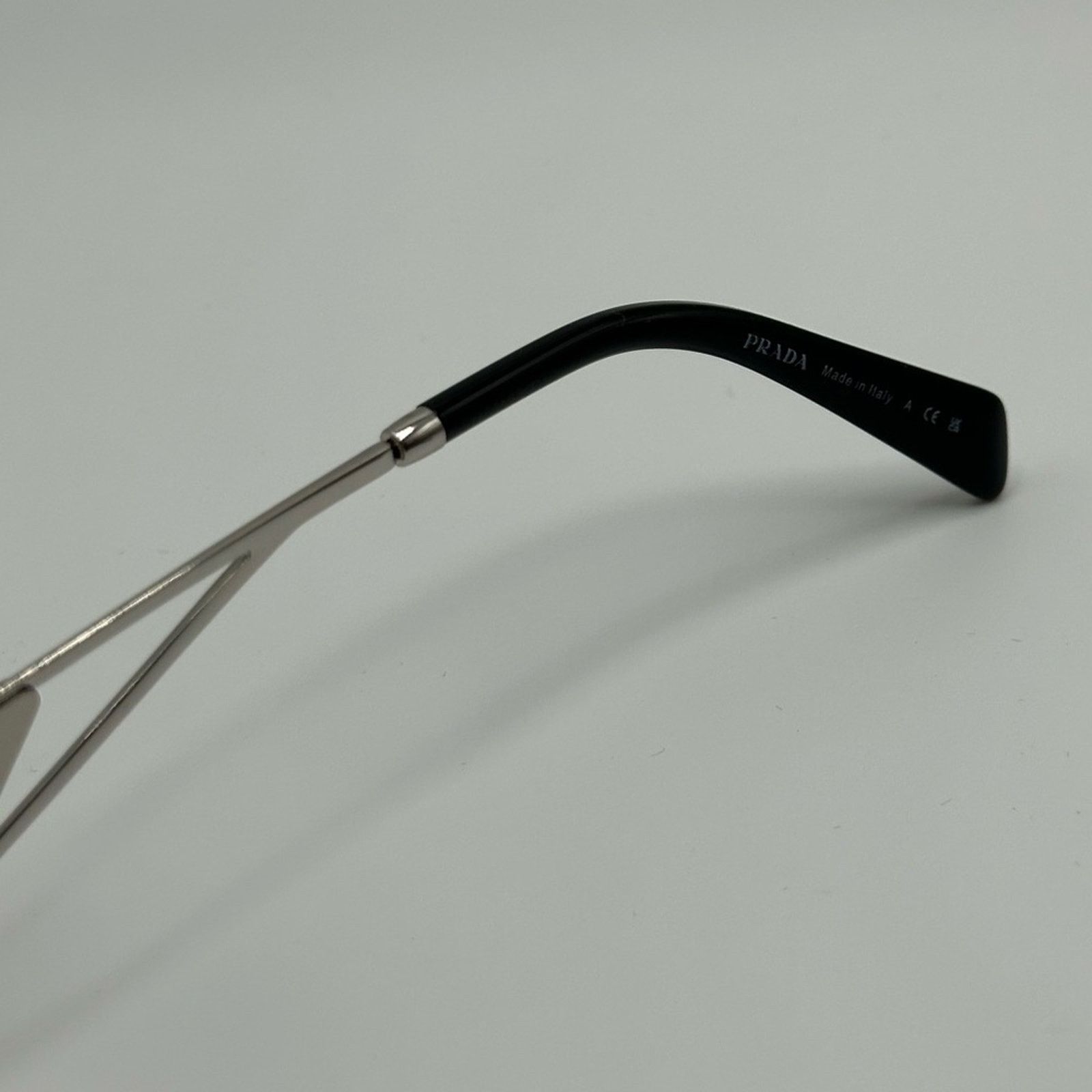 Prada PRADA Sunglasses PR A51S 1BC90A Silver/Grey Gradient Unisex Size ONE SIZE - 6 Thumbnail