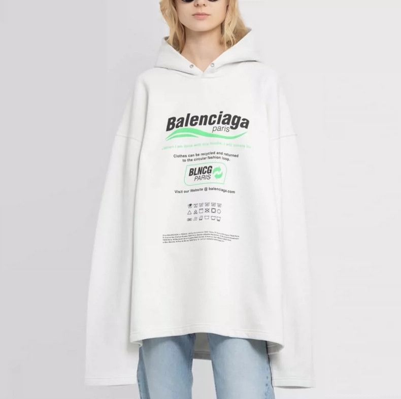 Balenciaga Balenciaga Environmental protection cola hoodie sweater Size US S / EU 44-46 / 1 - 7 Thumbnail