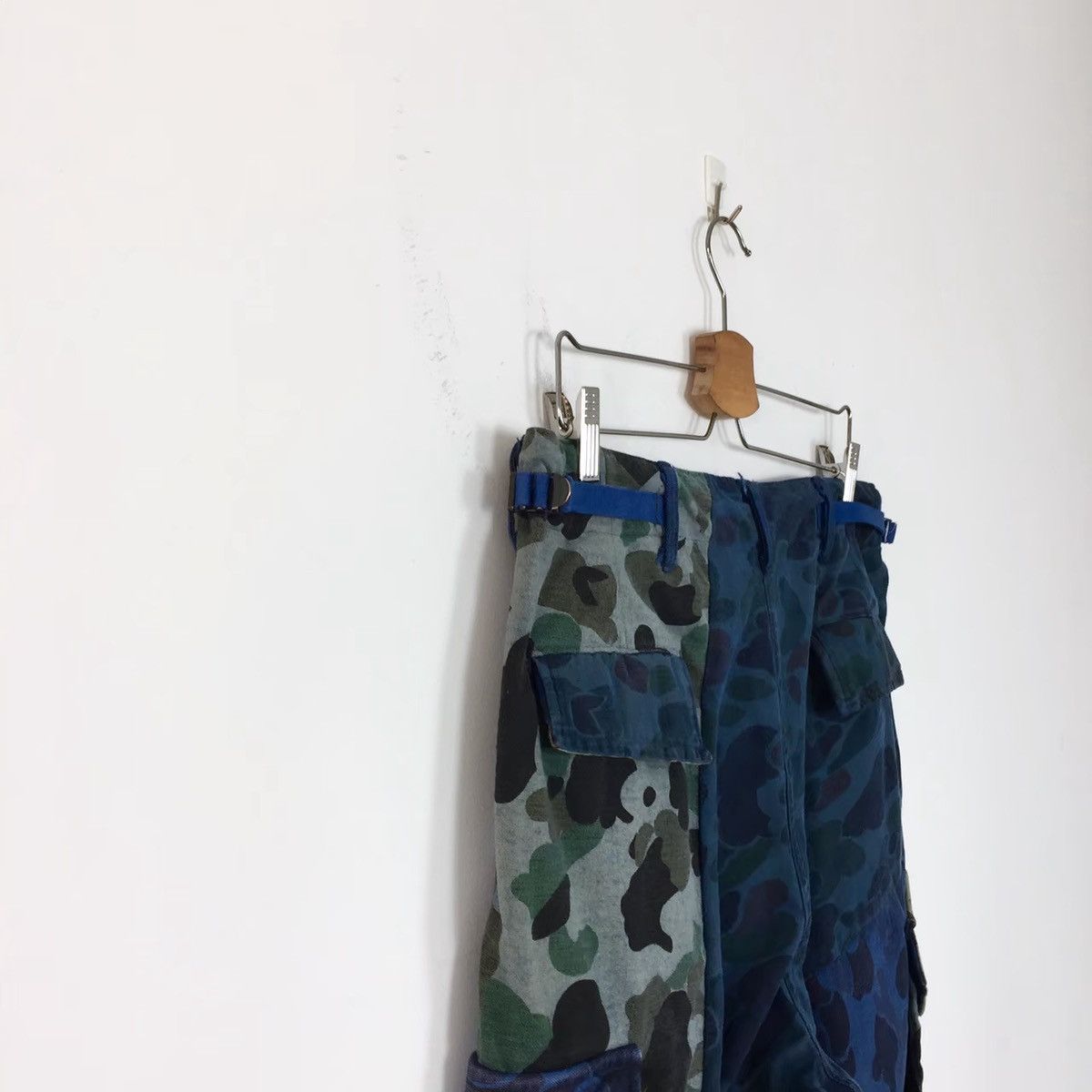 Needles REBUILD BY NEEDLES FW16 PATCHWORK CAMO PANTS Size US 34 / EU 50 - 6 Thumbnail