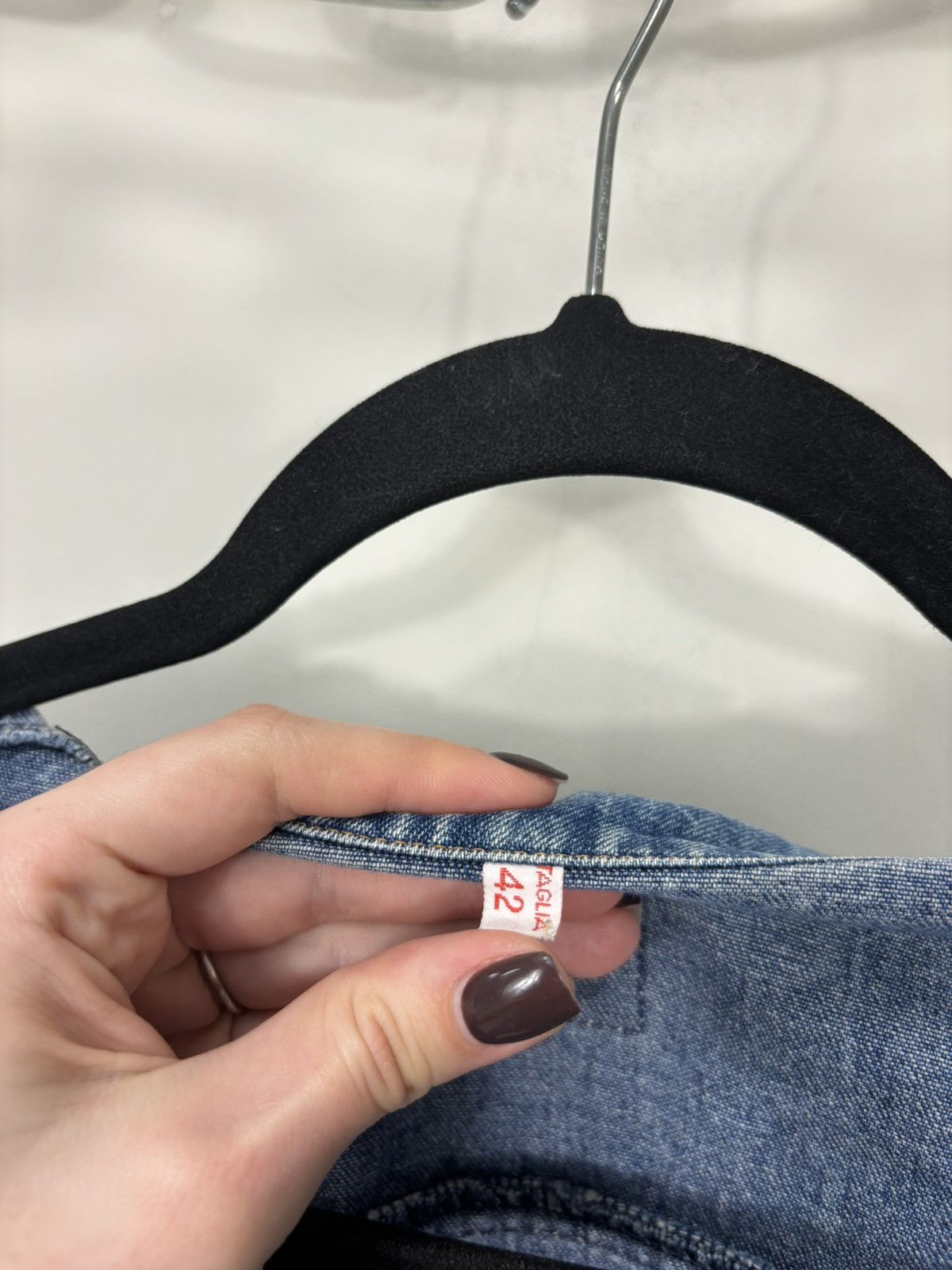 Moschino Vintage Moschino Women’s 90s Blue Boxy Fit Denim Jacket Size M / US 6-8 / IT 42-44 - 11 Thumbnail