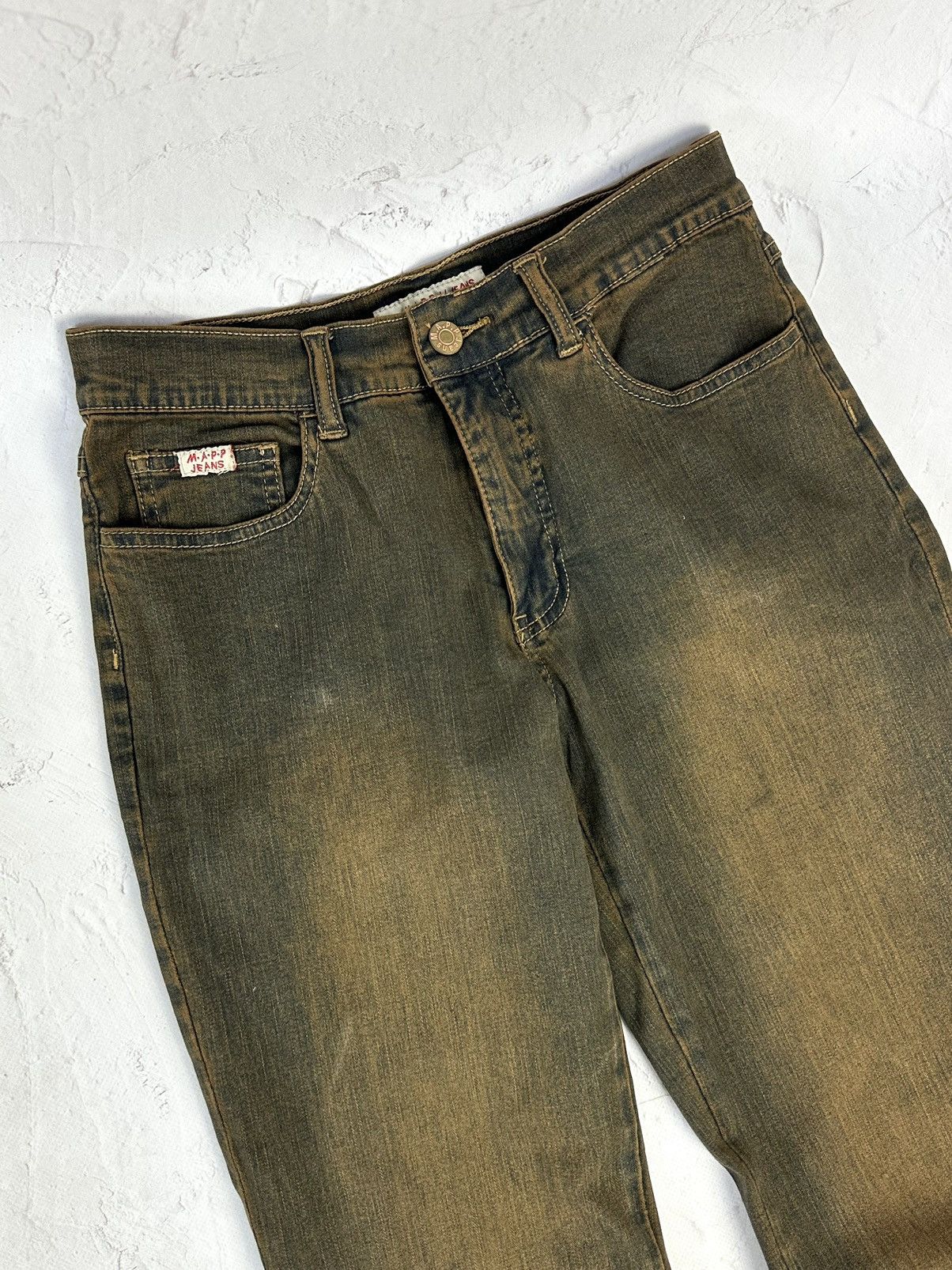 Beauty Beast × If Six Was Nine × Vintage Vintage Flared Washed Jeans Size 28" / US 6 / IT 42 - 5 Thumbnail