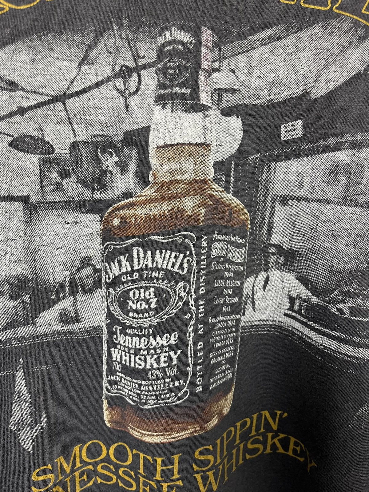Vintage Vintage 80s Jack Daniel’s worn to perfection sun faded tee Size US XL / EU 56 / 4 - 7 Thumbnail