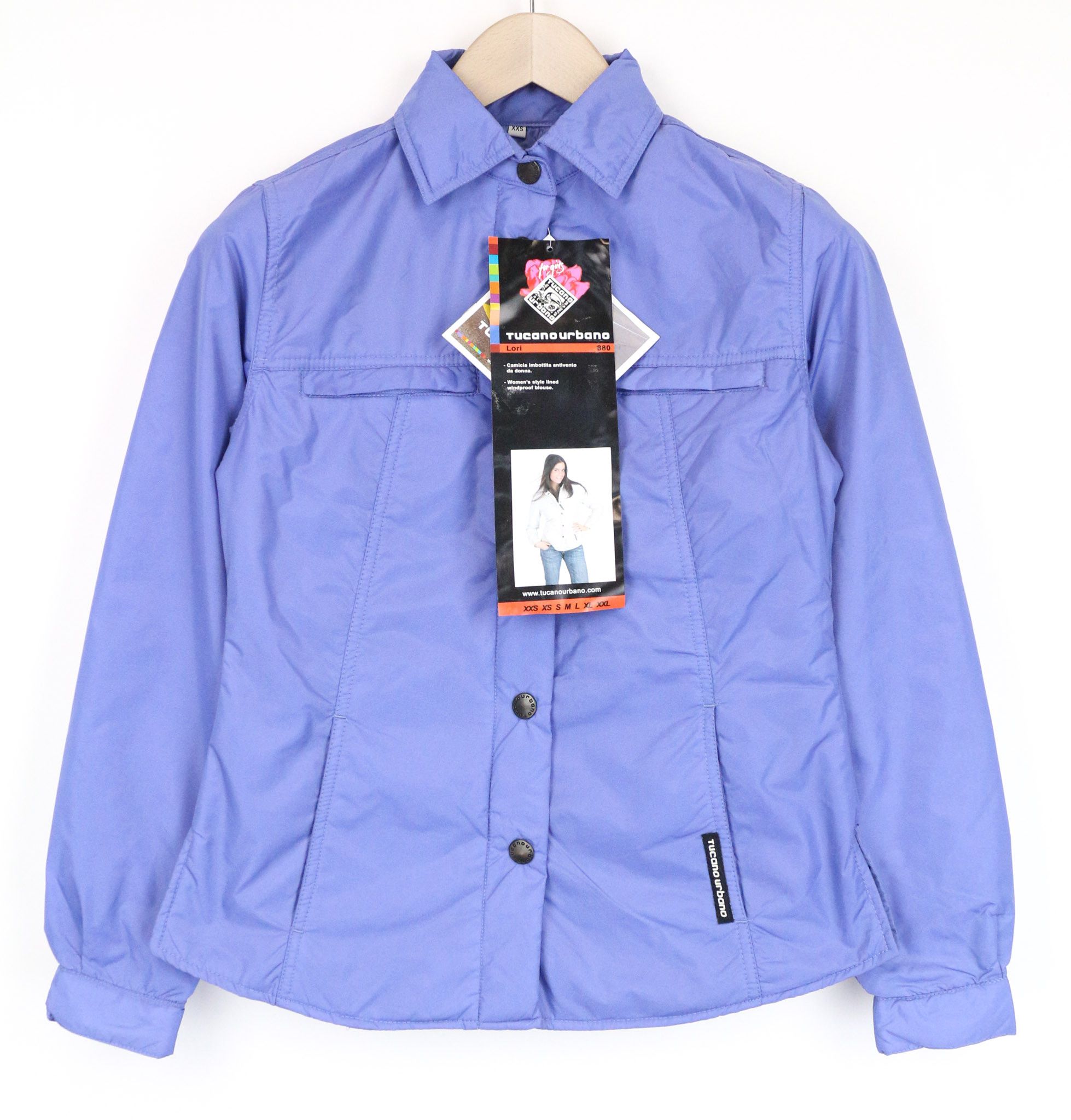 Other LORI 2XS Purple Windproof Padded Zip Jacket 75522 Size XXS / US 00 / IT 34 - 1 Thumbnail